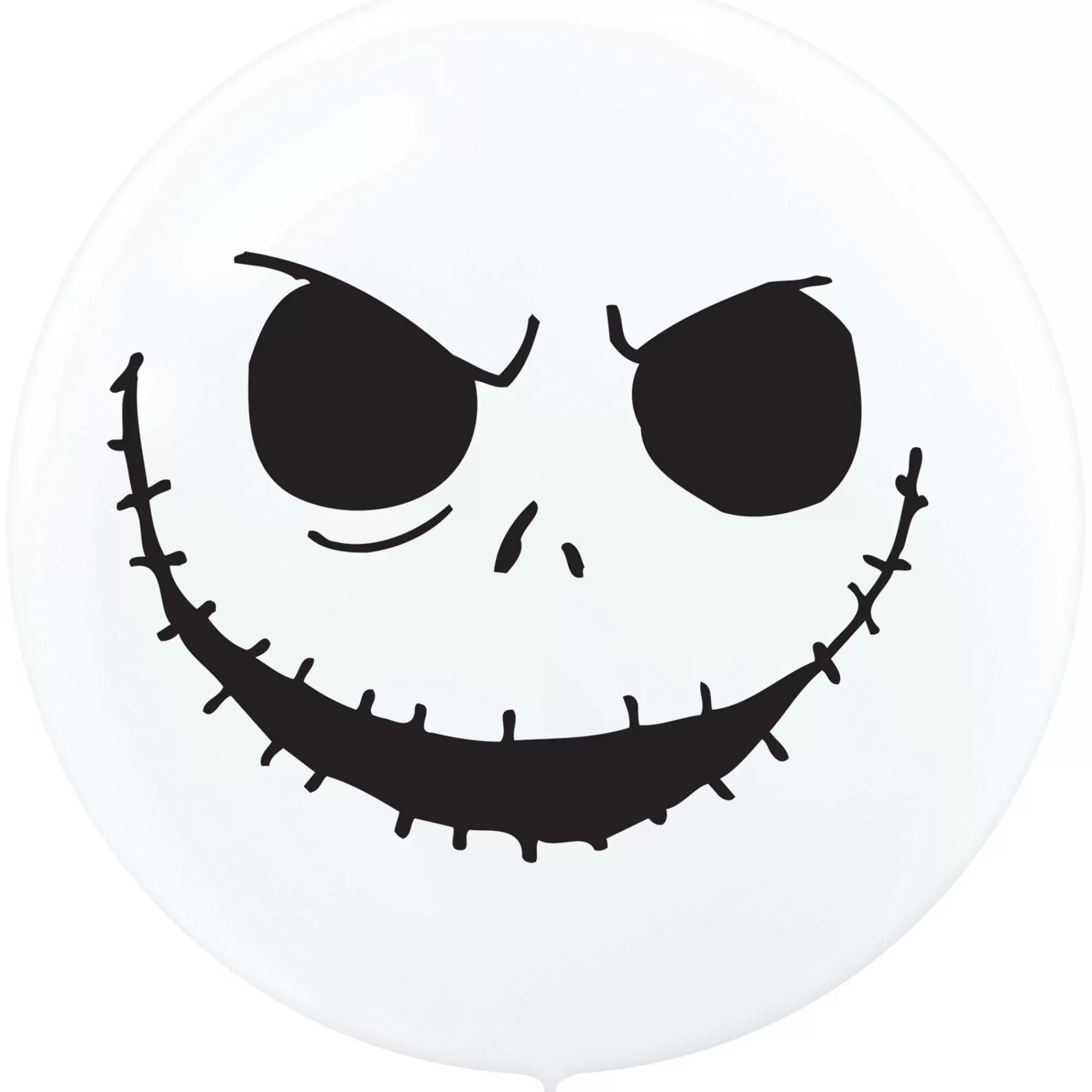 Party City The Nightmare Before Christmas | 2Ct, 24In, Jack Skellington Latex Balloons The Nightmare Before Christmas