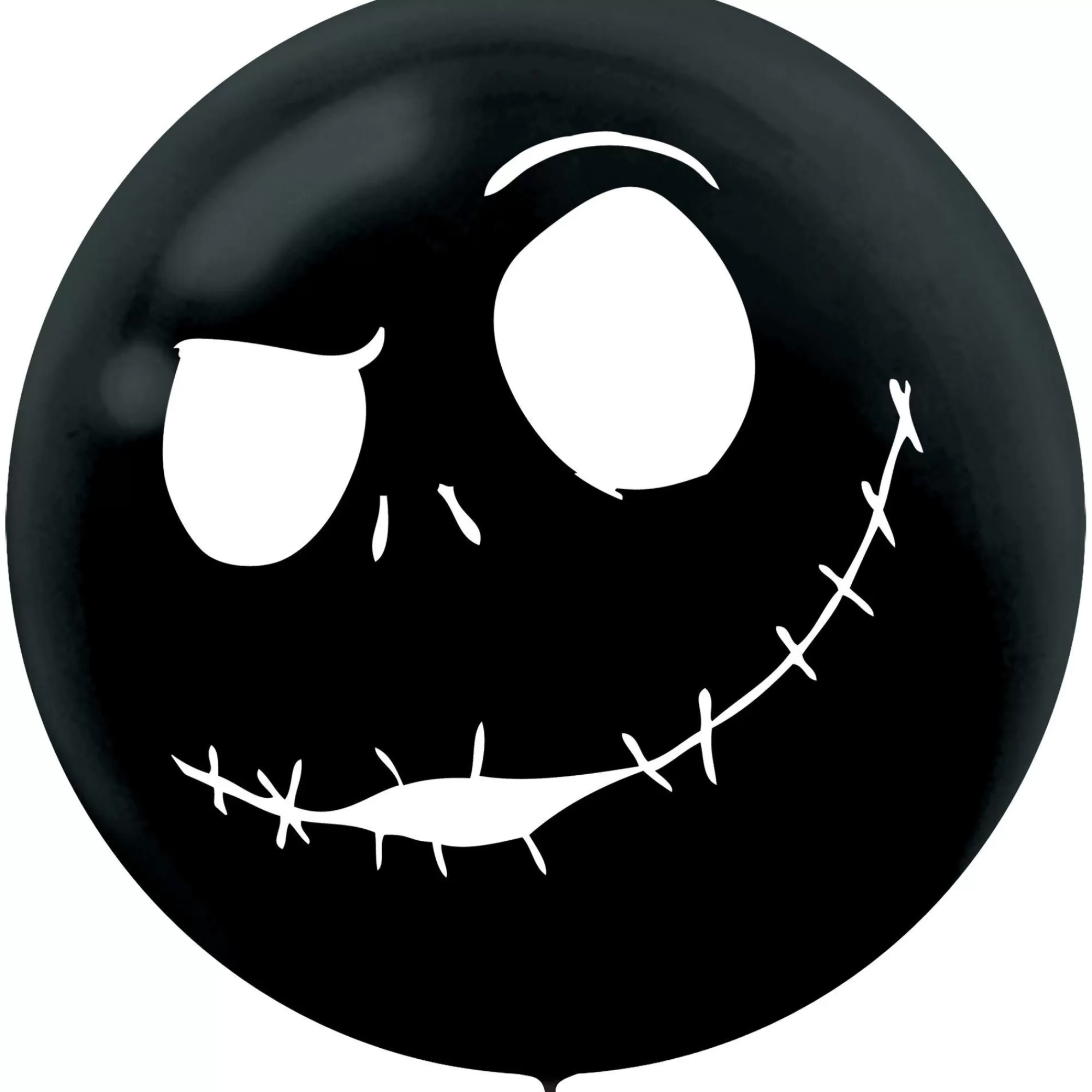 Party City The Nightmare Before Christmas | 2Ct, 24In, Jack Skellington Latex Balloons The Nightmare Before Christmas