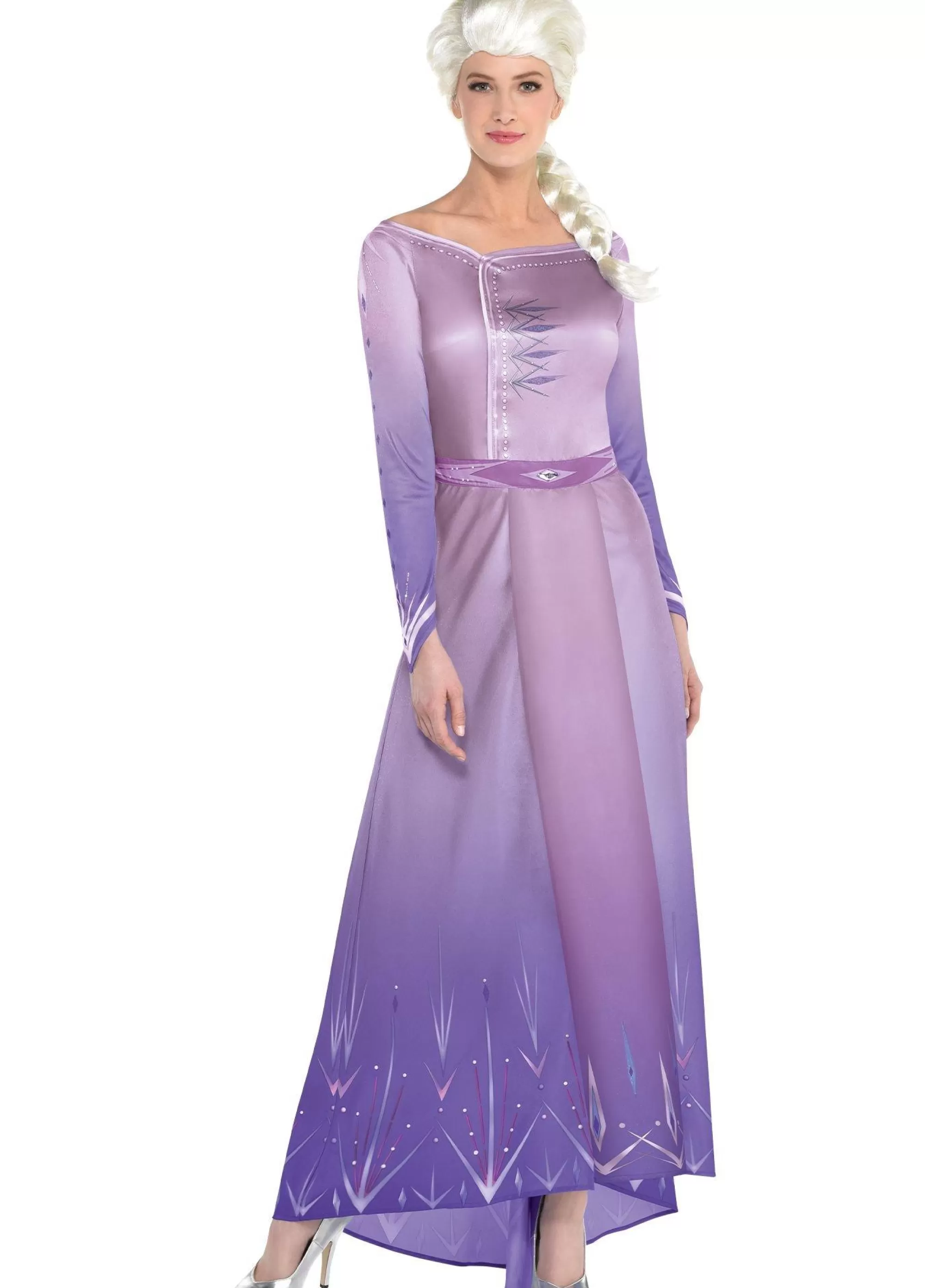 Women Party City Disney | Adult Act 1 Elsa Costume - Frozen 2