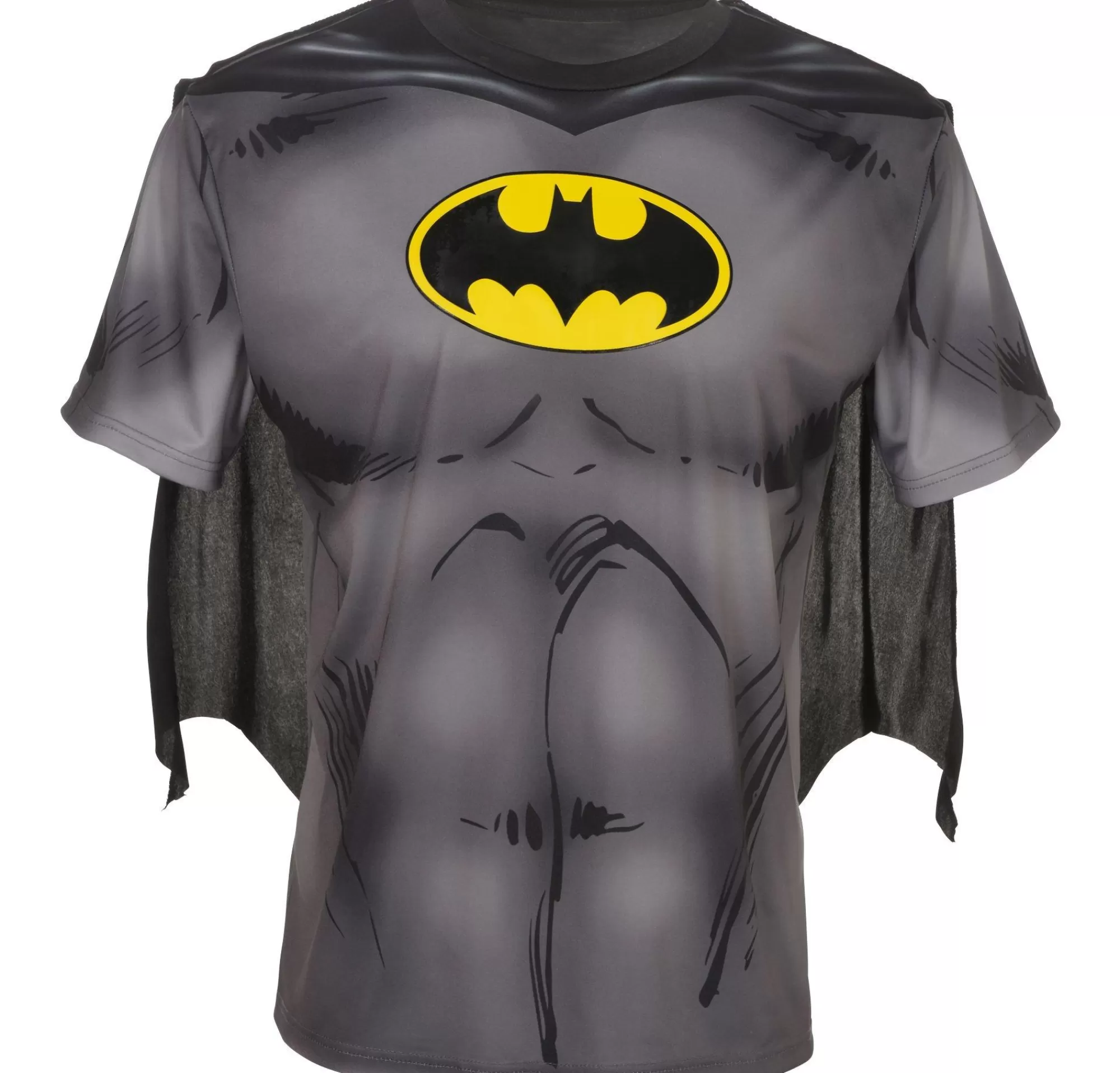 DC Comics Capes, Robes-Adult Batman T-Shirt With Cape