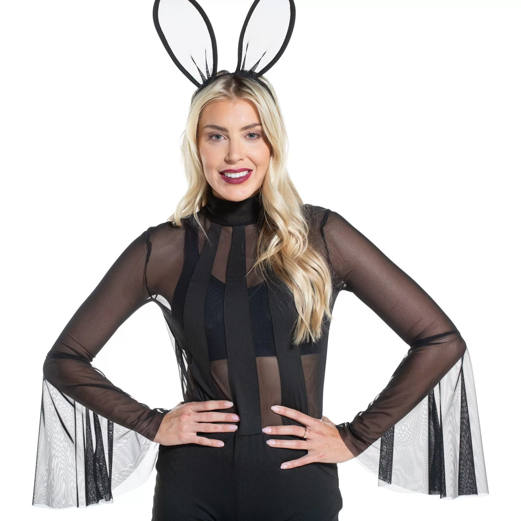 Party City Sexy-Adult Black Bunny Costume Accessory Kit