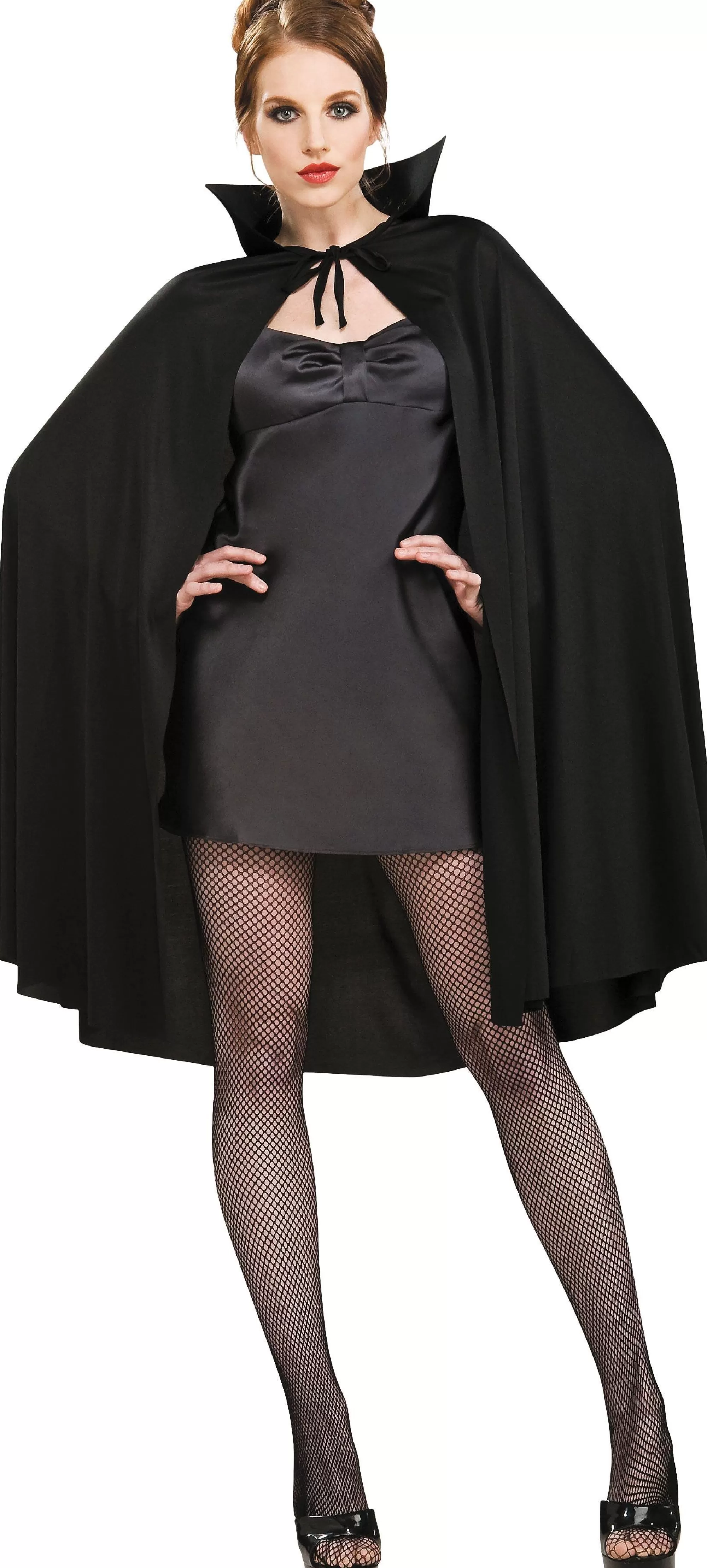 Party City Couples' Costumes-Adult Black Cape Deluxe