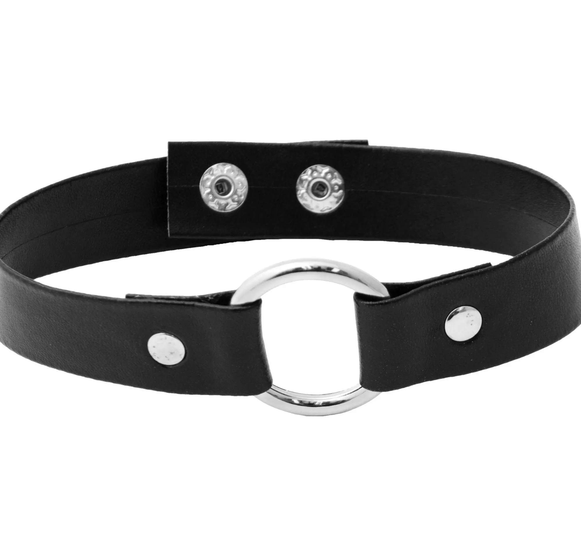 Party City Jewelry-Adult Black Choker With O-Ring