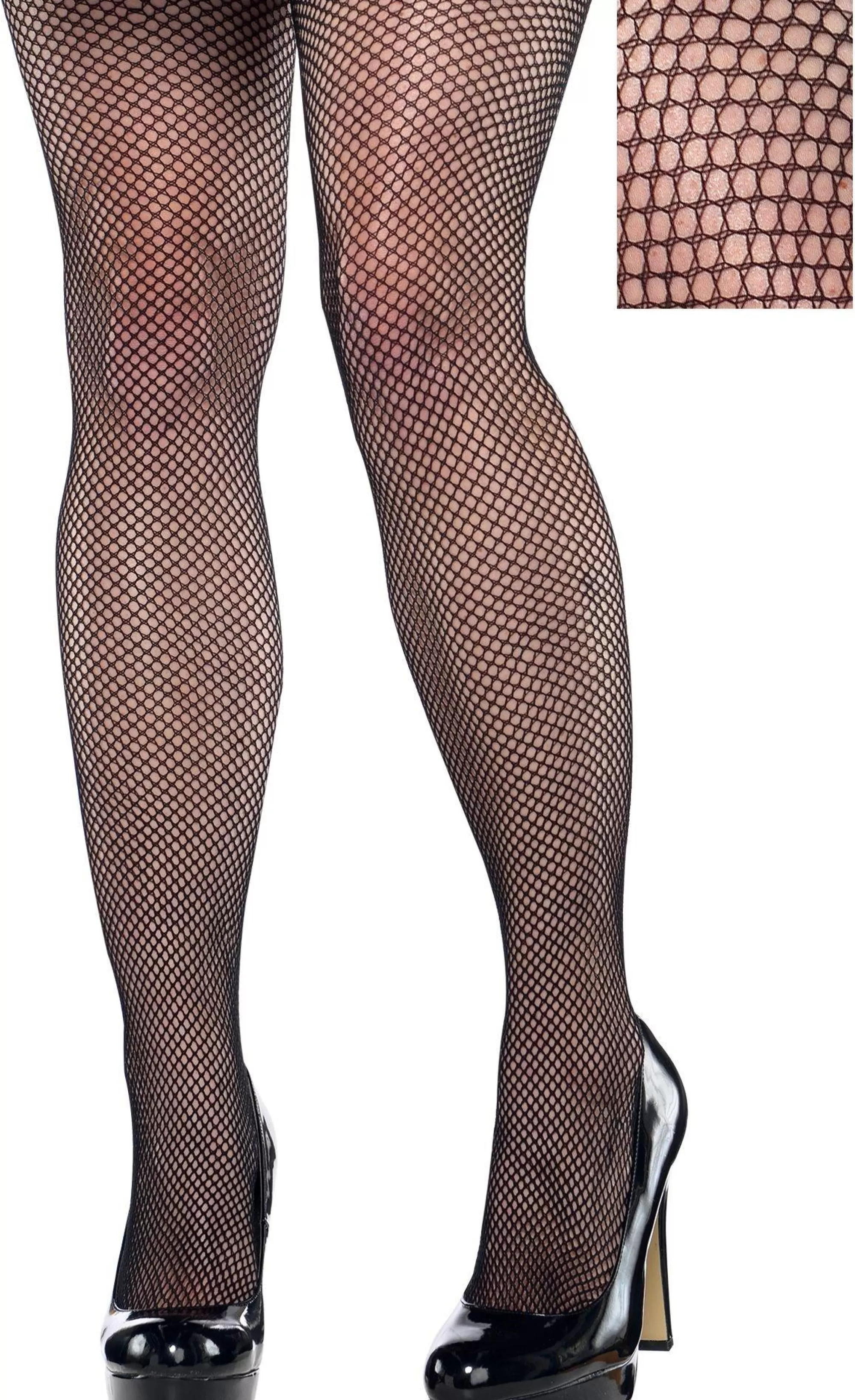 Party City Tights-Adult Black Fishnet Pantyhose