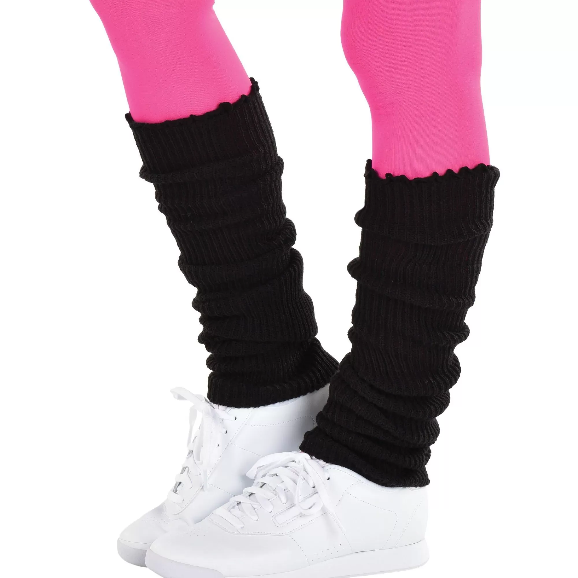 Party City Tights-Adult Black Leg Warmers