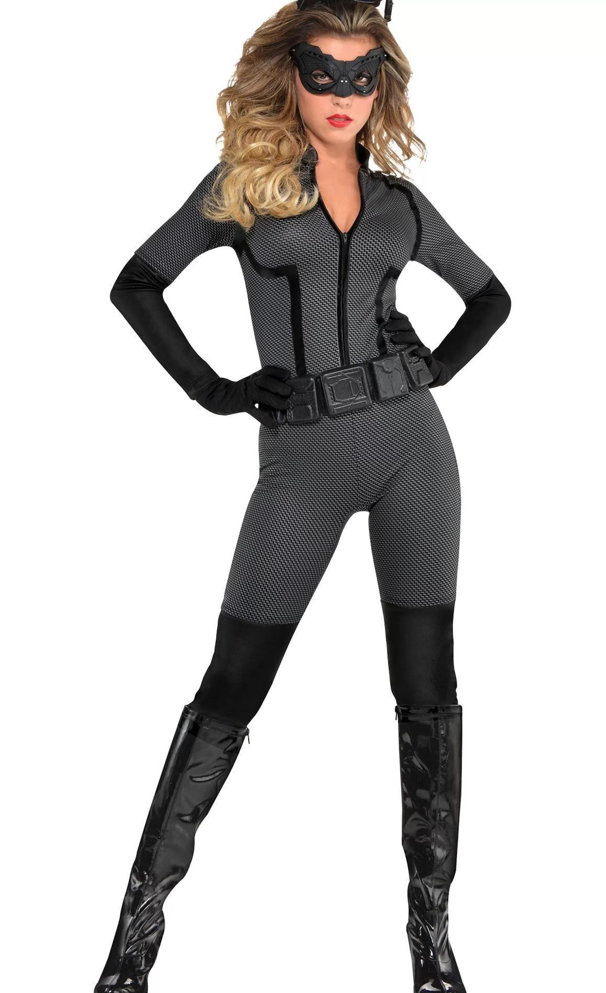 DC Comics Superhero-Adult Catwoman Costume - The Dark Knight Rises Batman