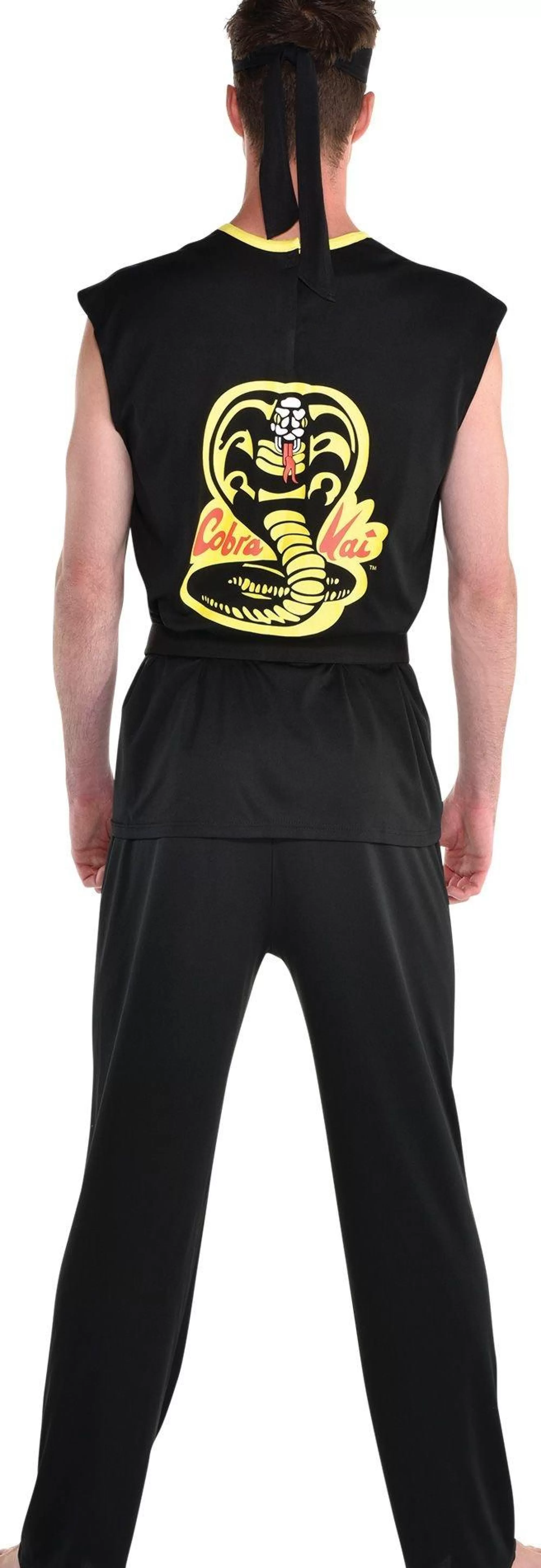 Party City Decades-Adult Cobra Kai Costume