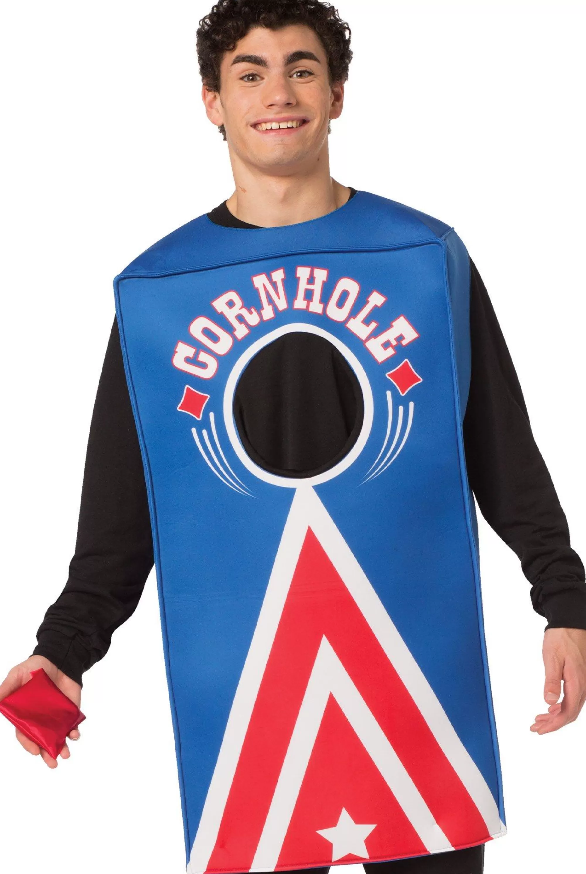 Party City Funny-Adult Cornhole Costume With Bean Bags