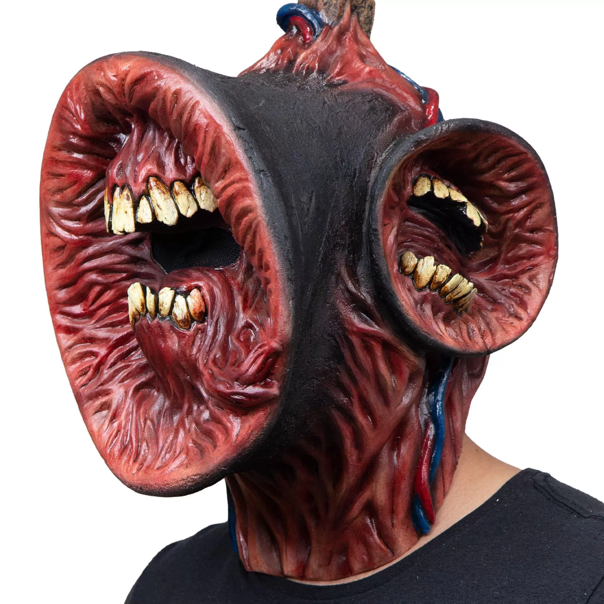 Party City Scary-Adult Creepy Siren Latex Mask