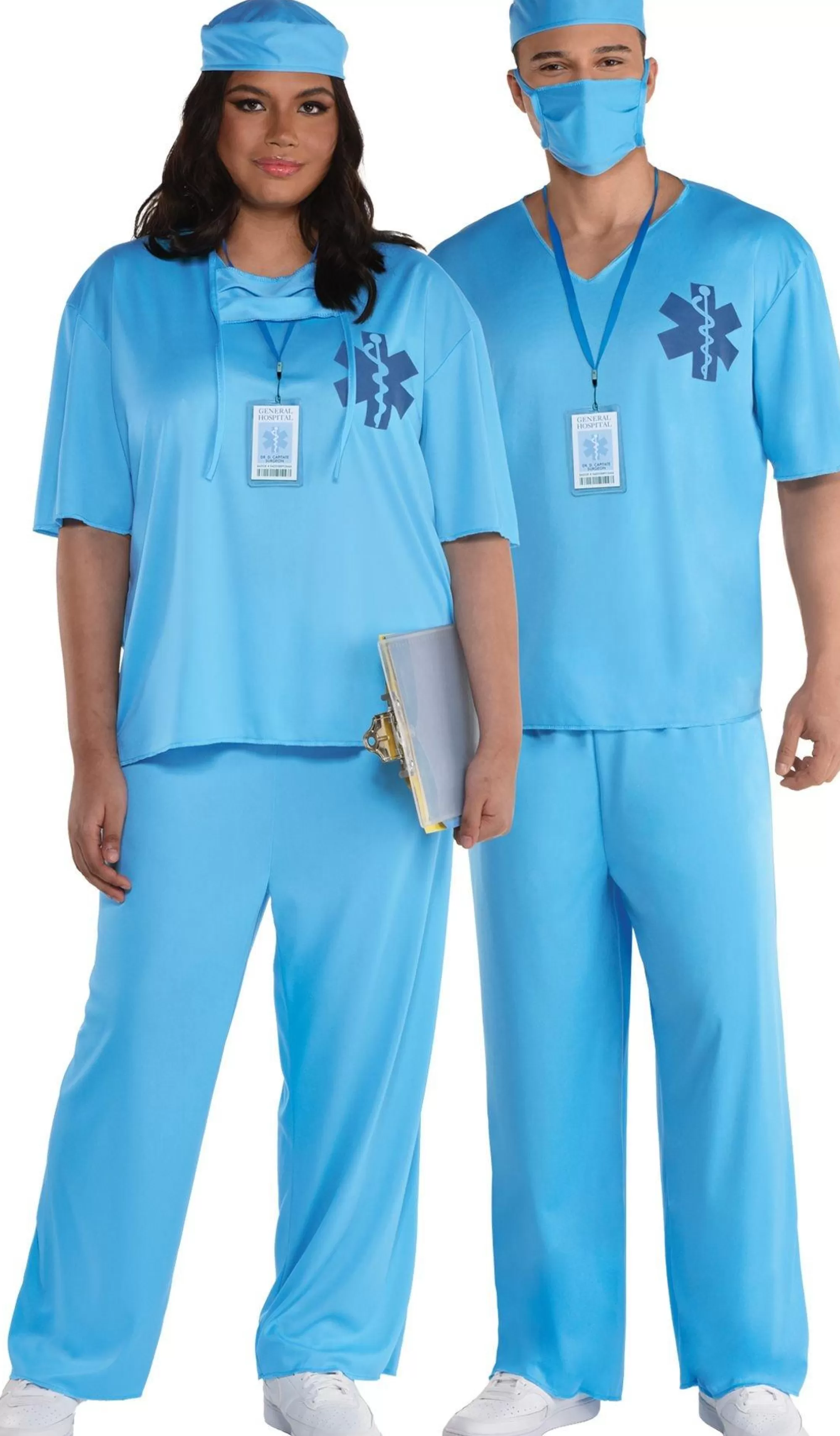 Party City Couples' Costumes-Adult Er Doctor Costume