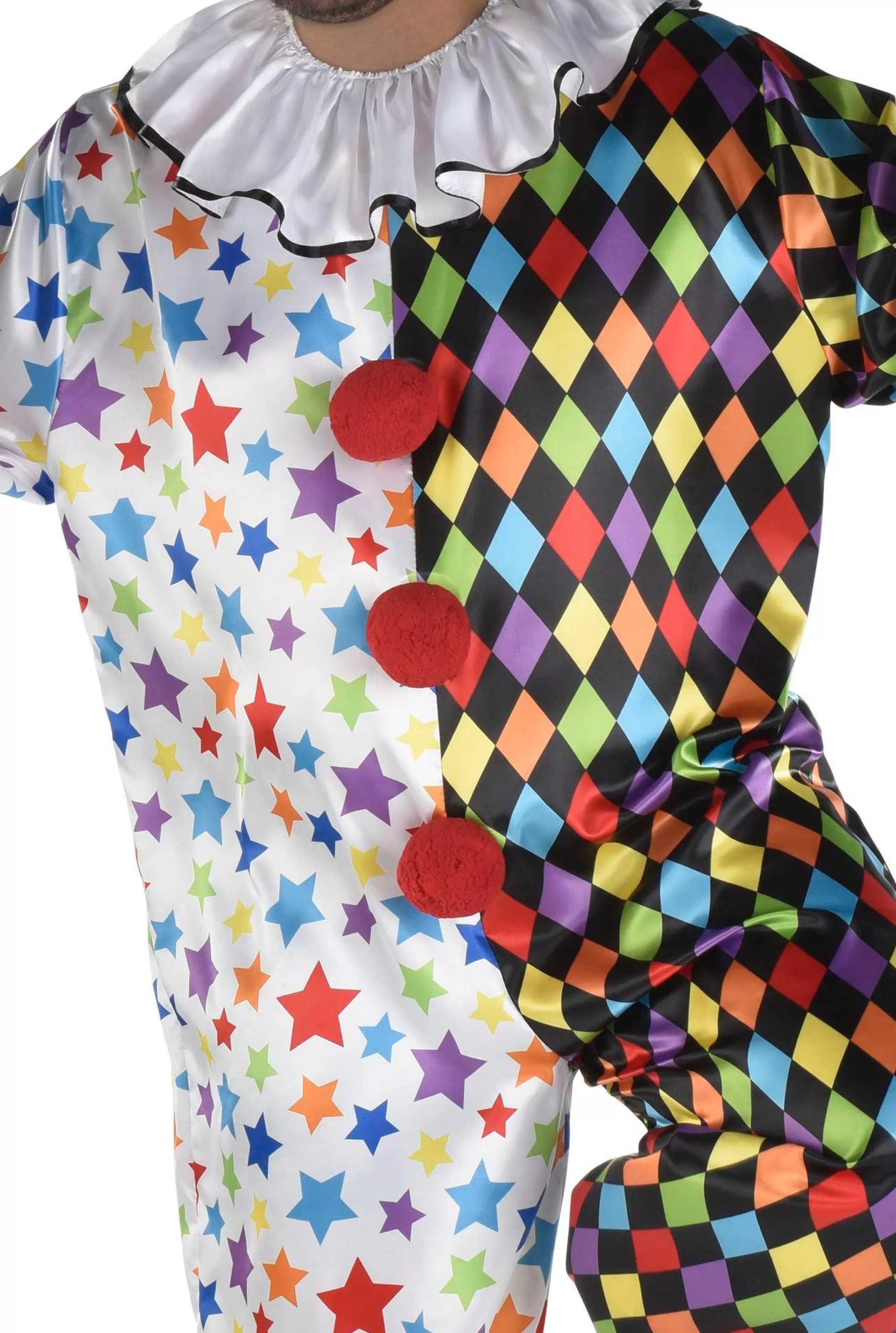 Party City Funny-Adult Friendly Clown Plus Size Costume