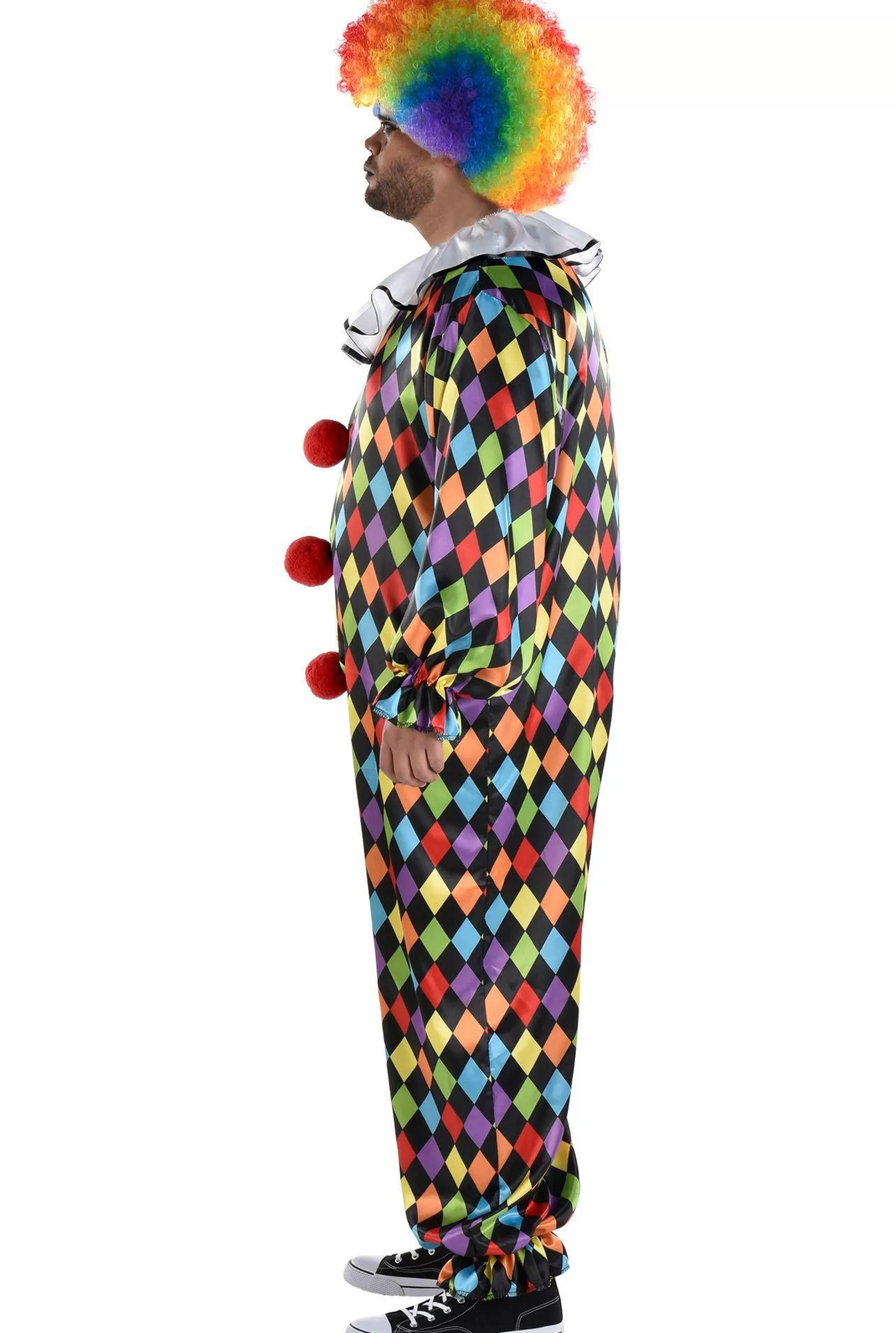 Party City Plus Size Costumes-Adult Friendly Clown Plus Size Costume