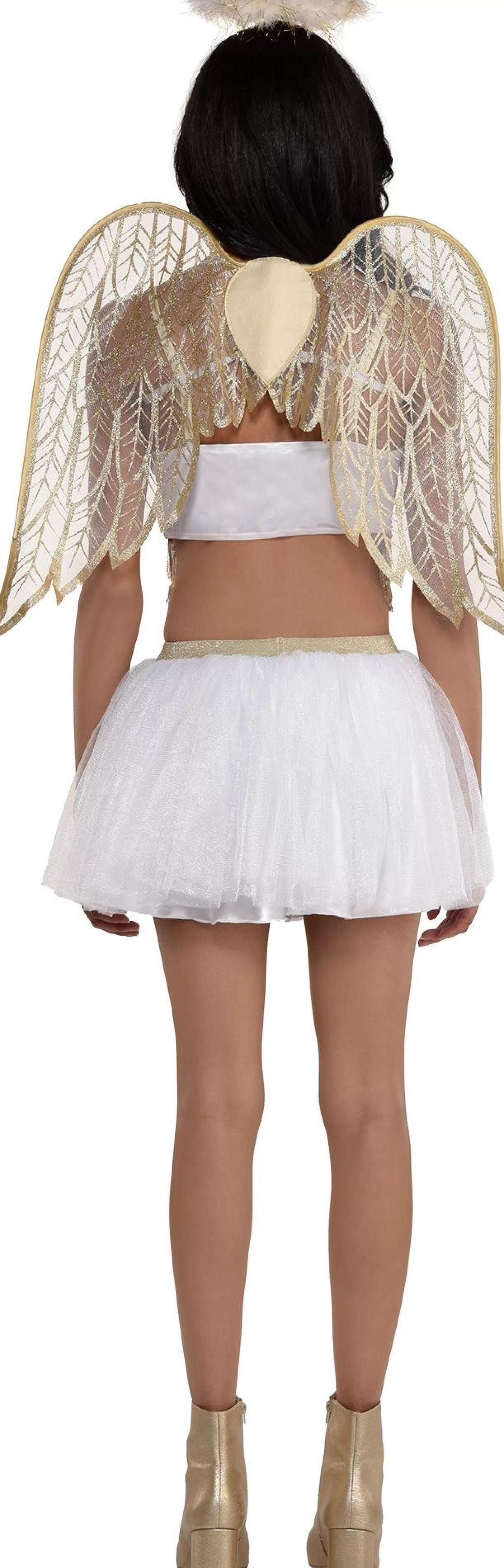 Party City Sexy-Adult Gilded Angel Costume