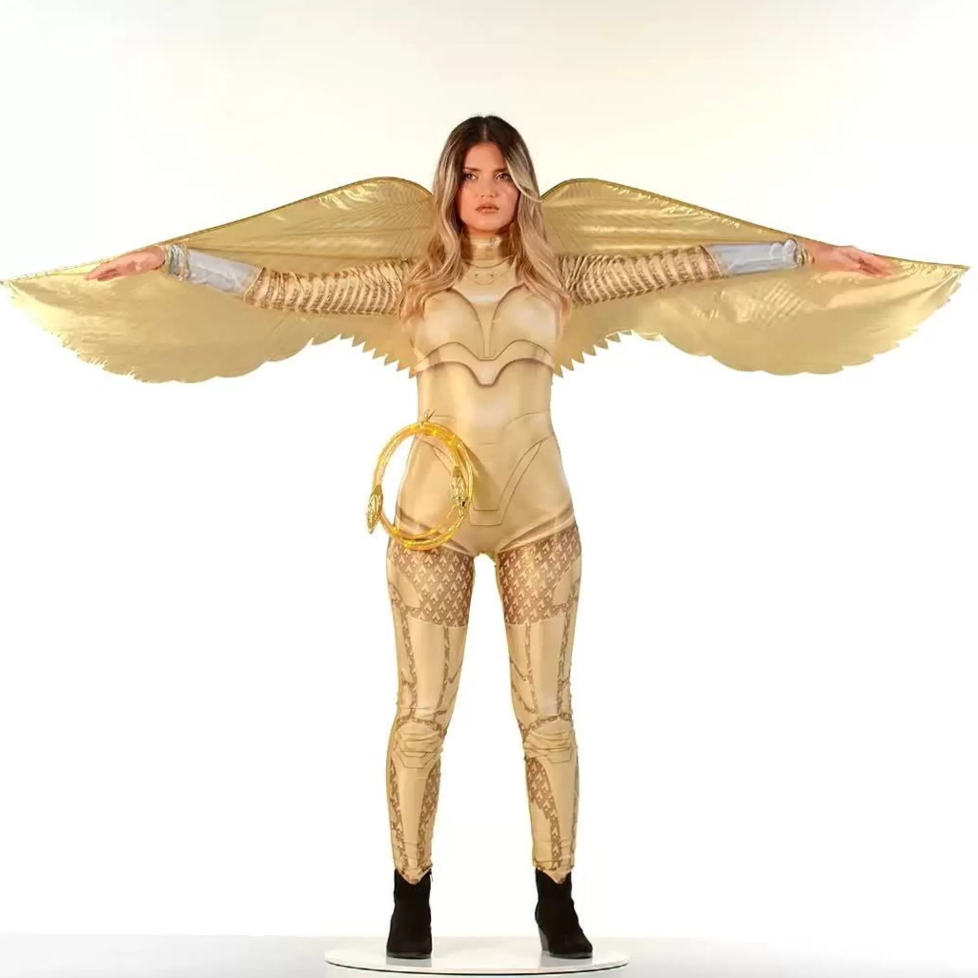 Party City Superhero-Adult Gold Armor Wonder Woman Costume - Ww 1984