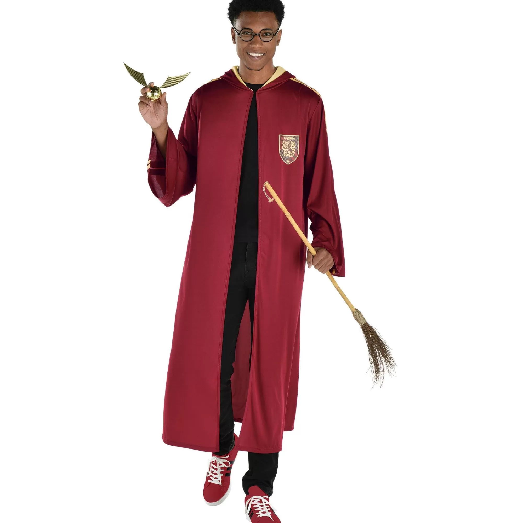 Party City Capes, Robes-Adult Gryffindor Quidditch Robe - Harry Potter