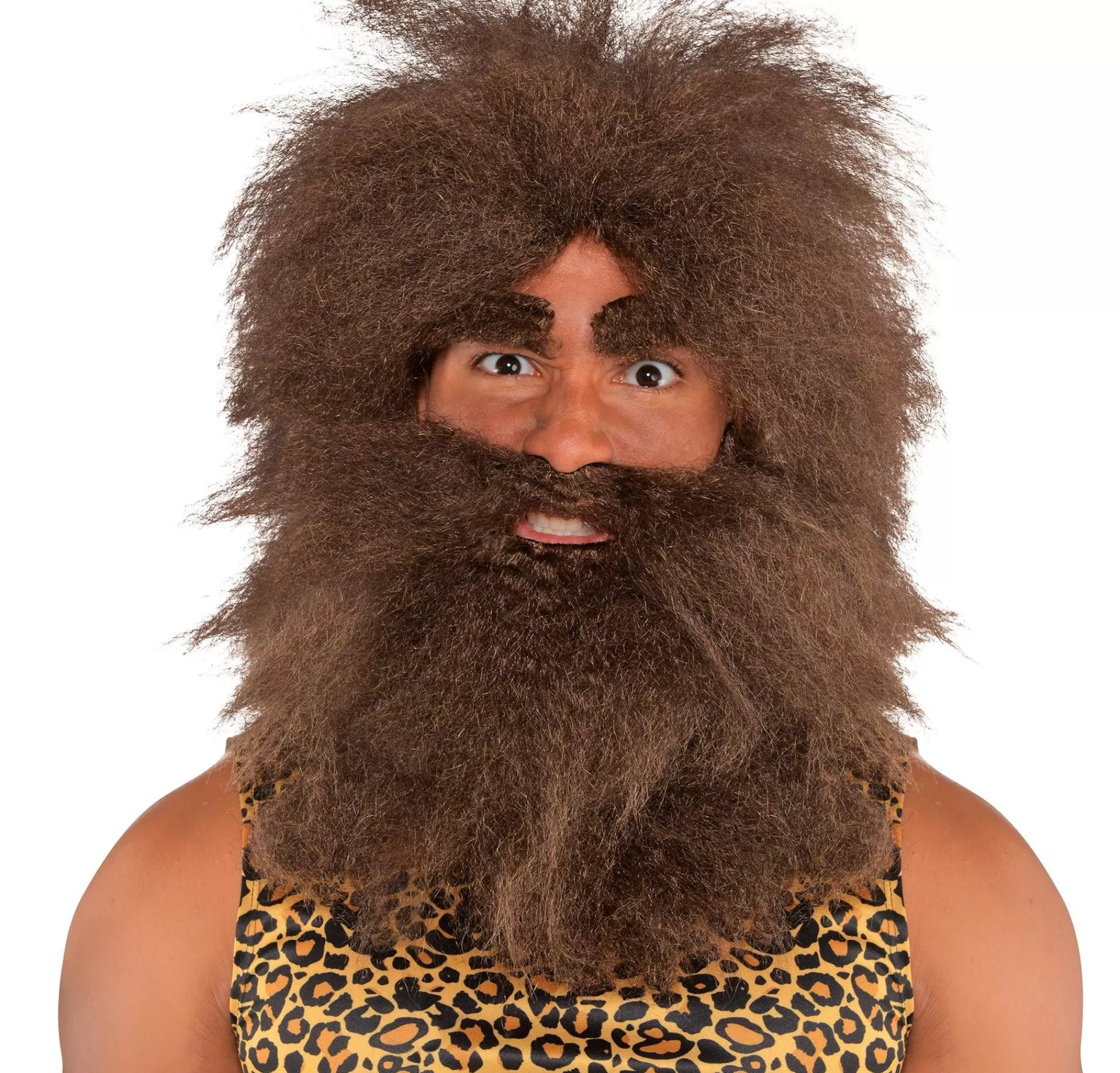 Party City Facial Hair-Adult Hairy Caveman Costume Accessory Kit