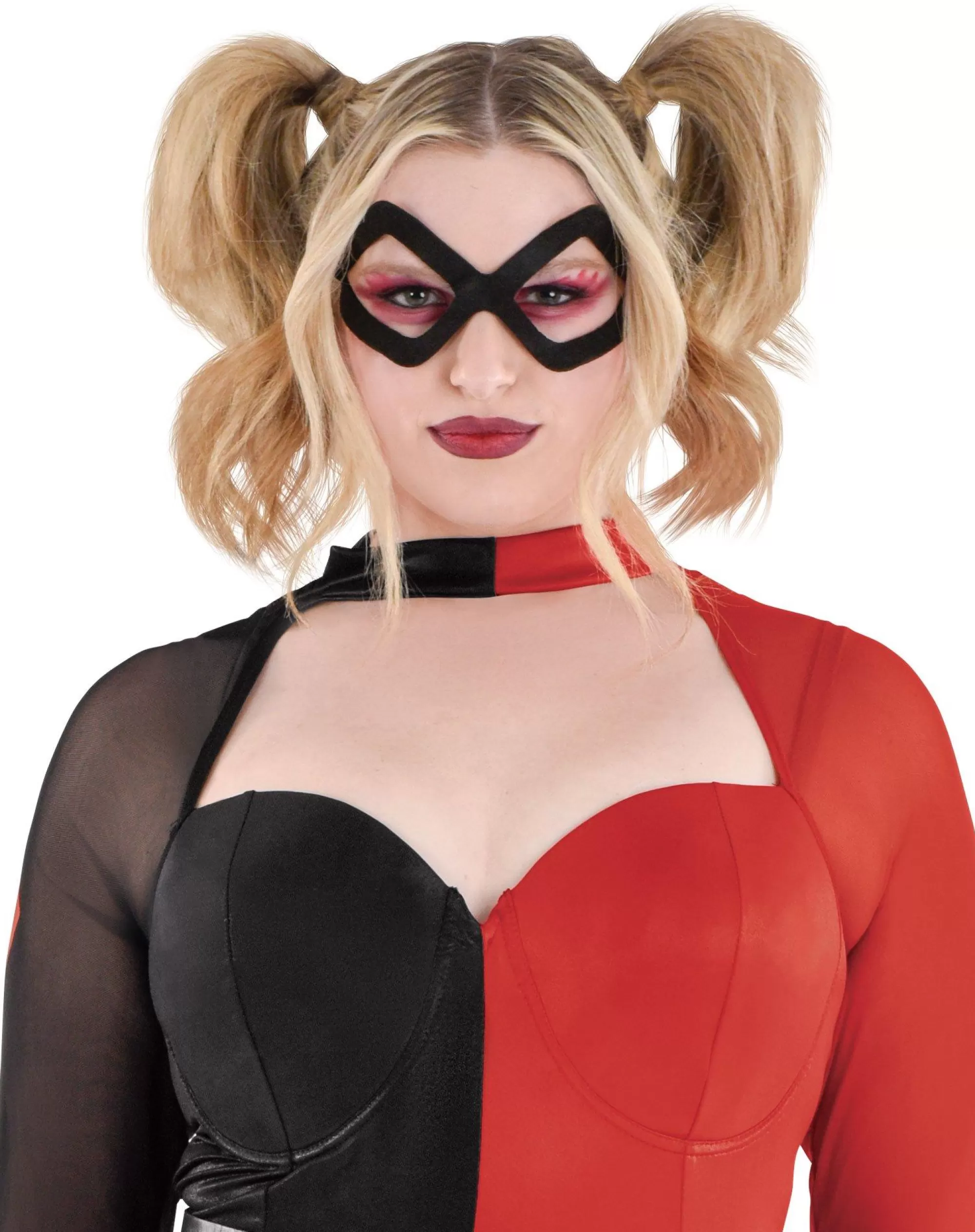 Women Party City Superhero | Adult Harley Quinn Plus Size Costume - Dc Comics