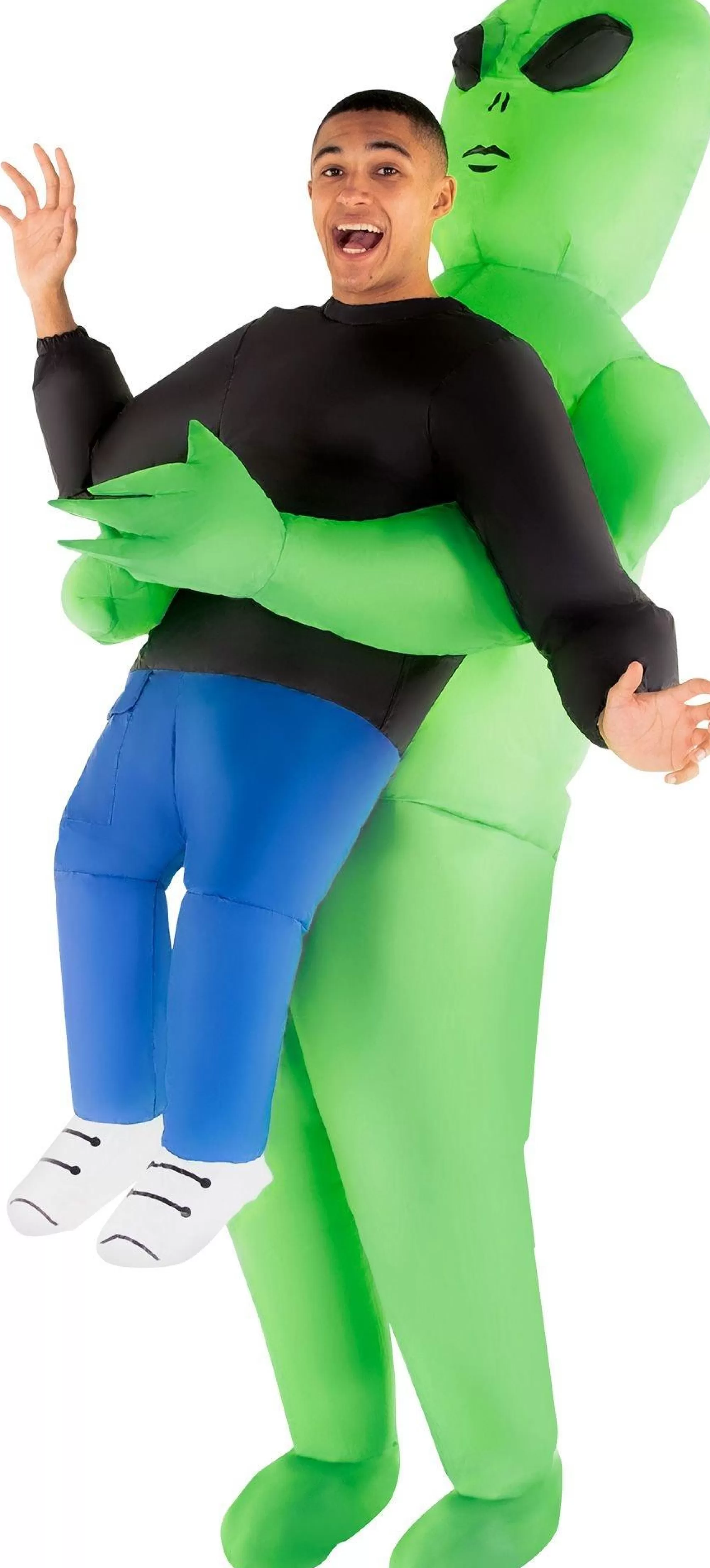 Party City Funny-Adult Inflatable Alien Pick-Me-Up Costume