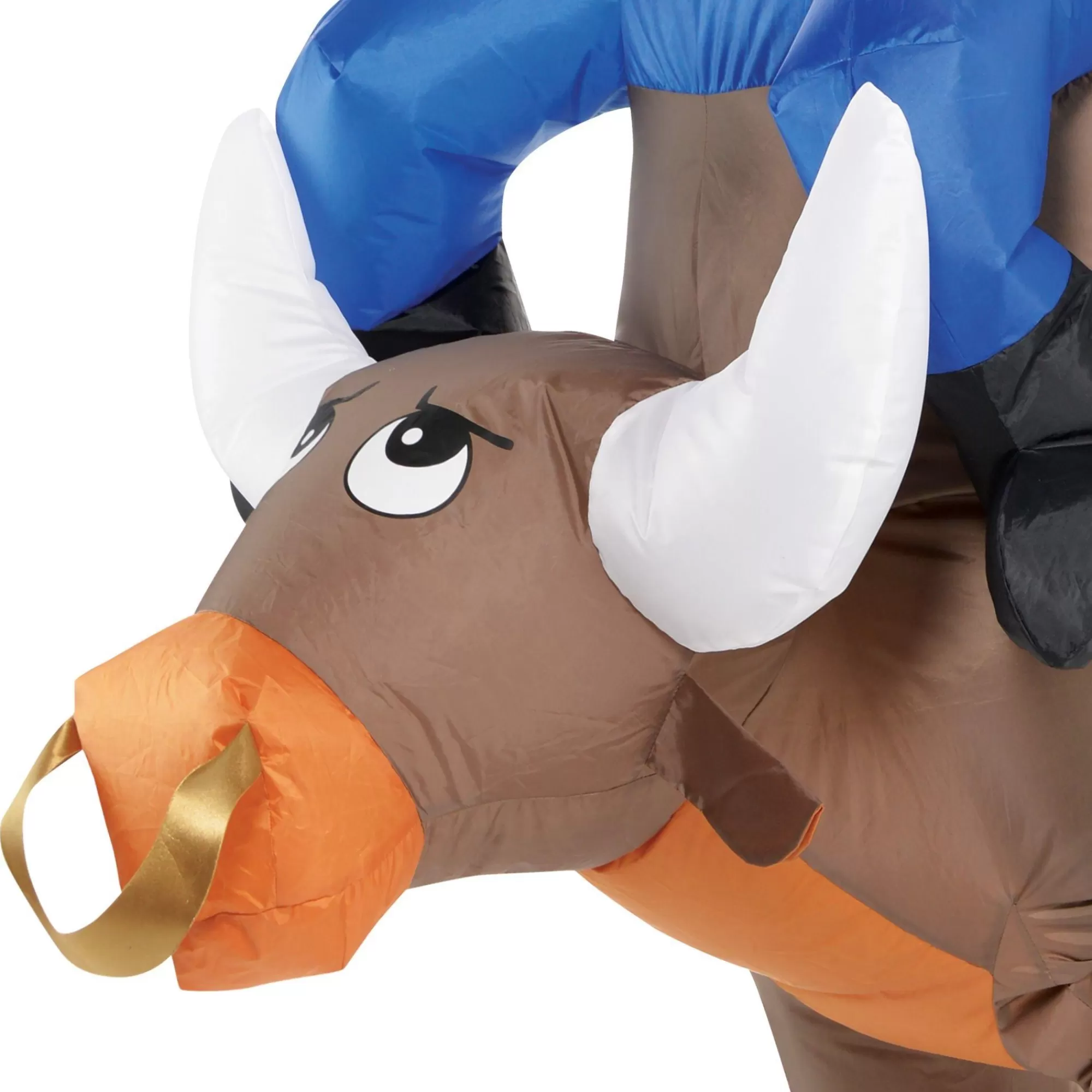 Party City Funny-Adult Inflatable Bull Ride On Costume