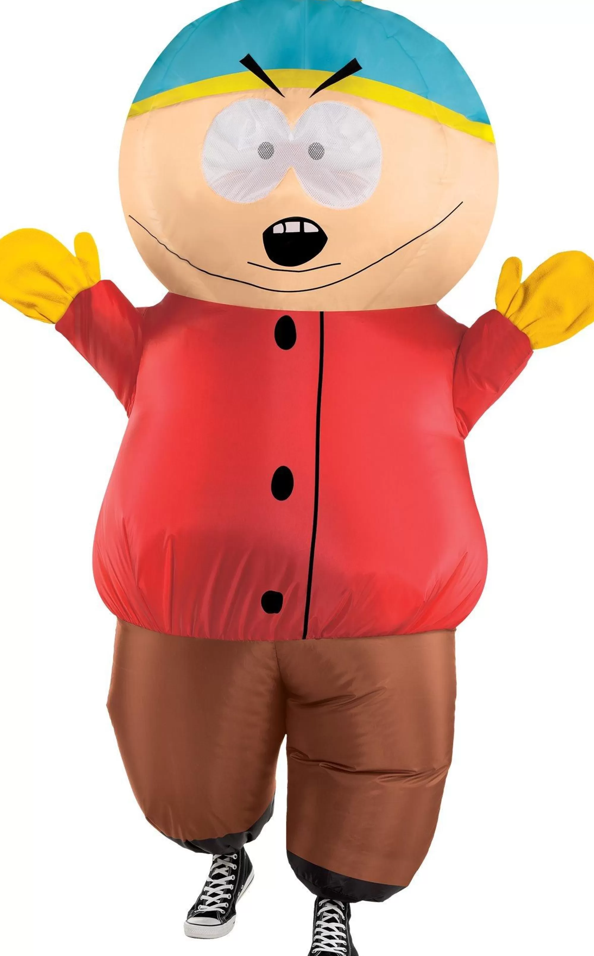 Party City Funny-Adult Inflatable Cartman Costume - Nickelodeon South Park