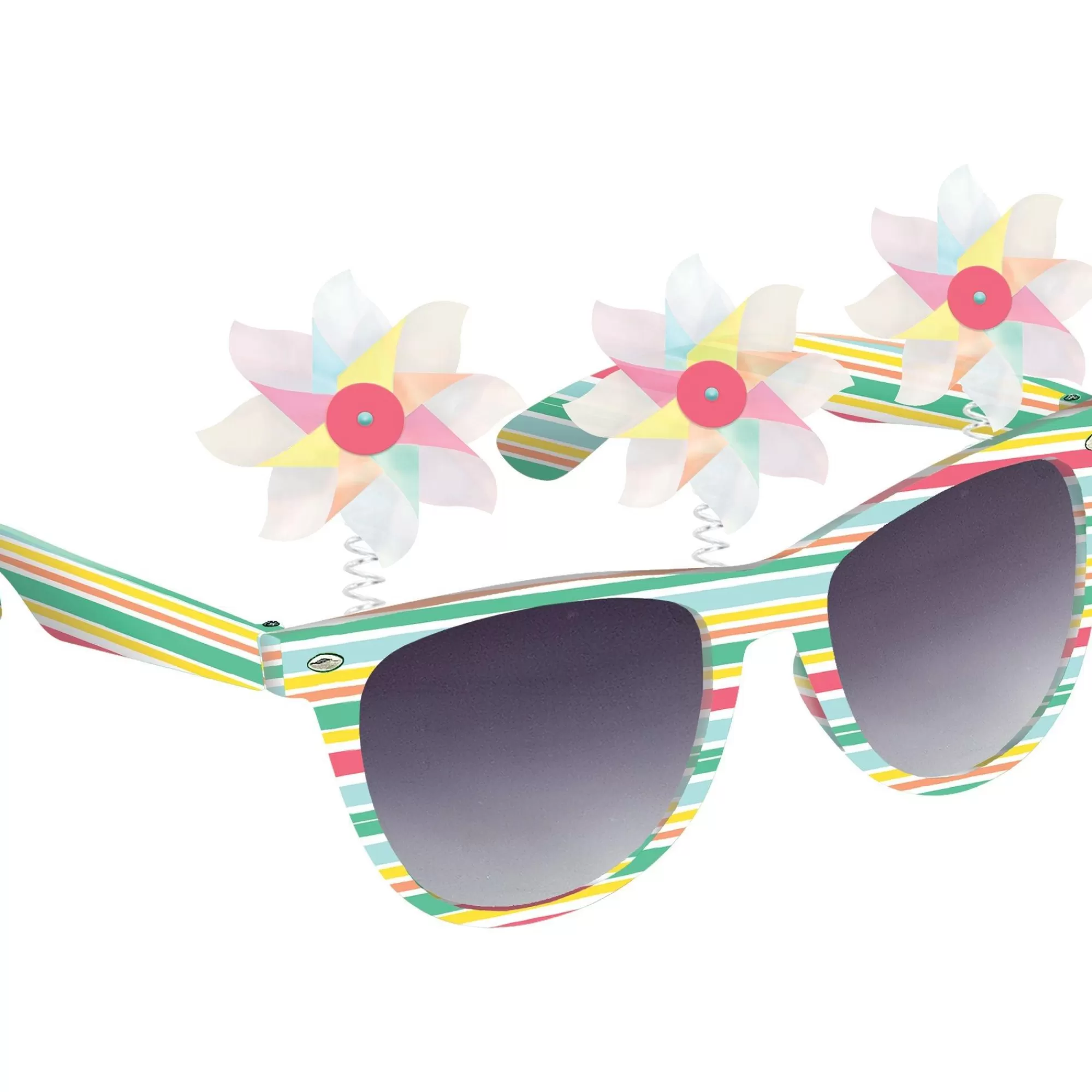 Party City Glasses-Adult Iridescent Pinwheel Sunglasses