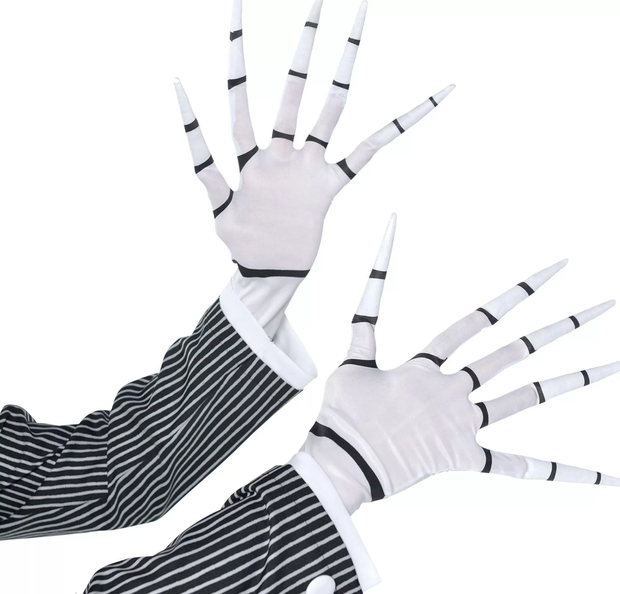 Party City Gloves-Adult Jack Skellington Gloves