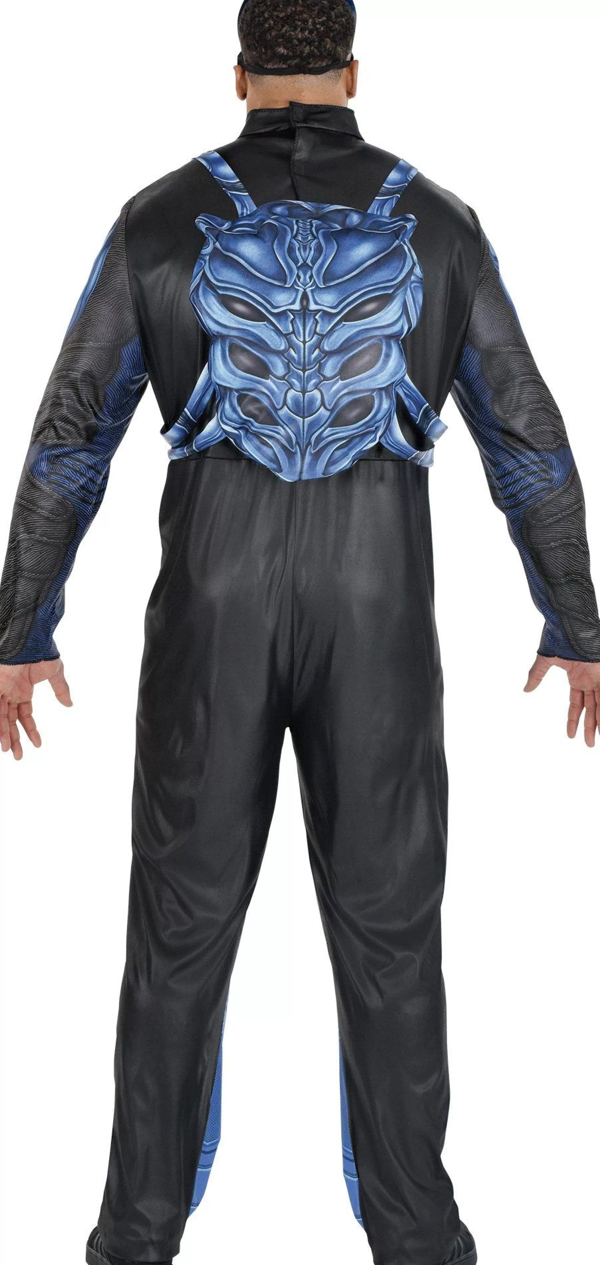 Party City Superhero-Adult Light-Up Blue Beetle Plus Size Costume - Blue Beetle Movie