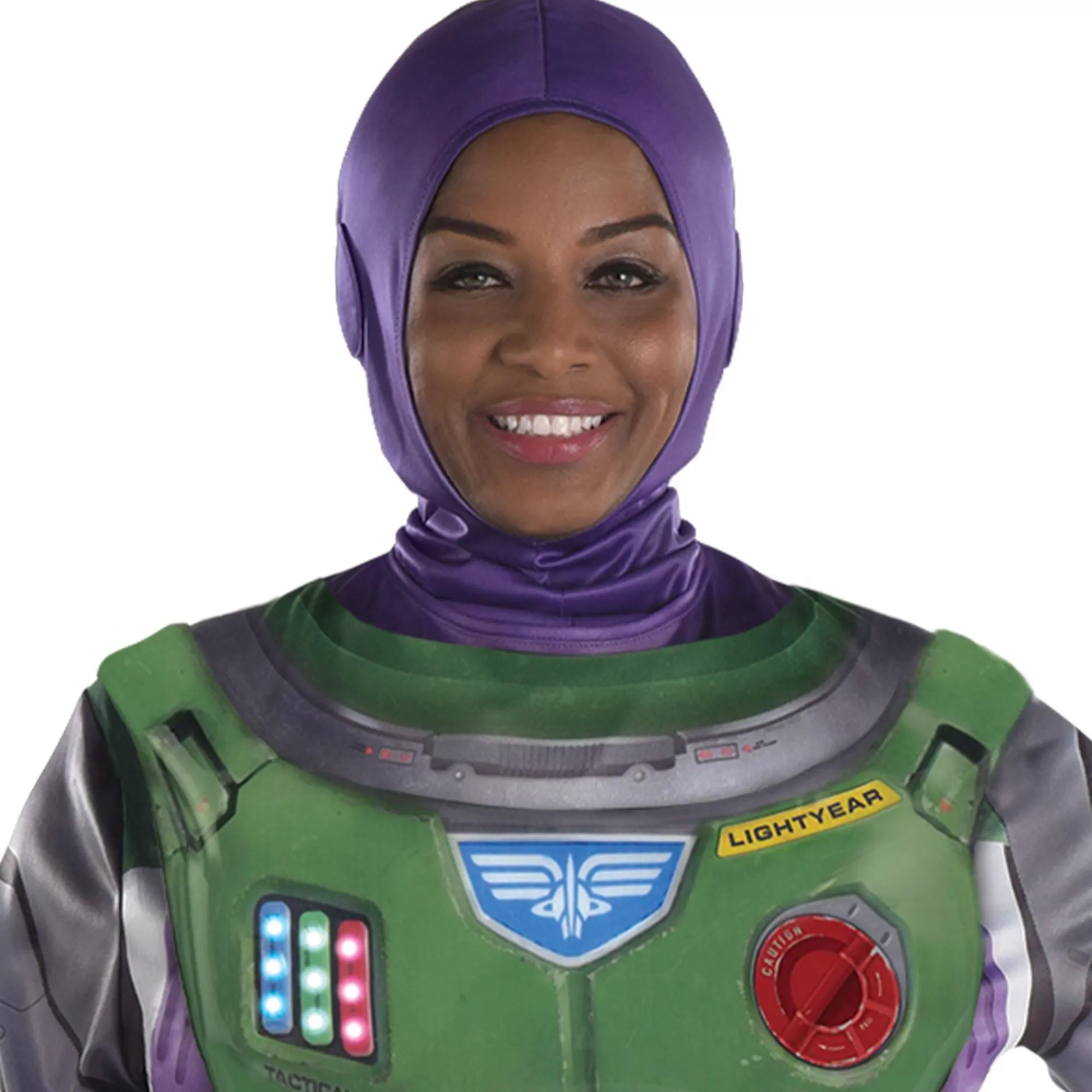 Women Party City Disney | Adult Light-Up Buzz Lightyear Space Ranger Alpha Plus Size Costume - Lightyear