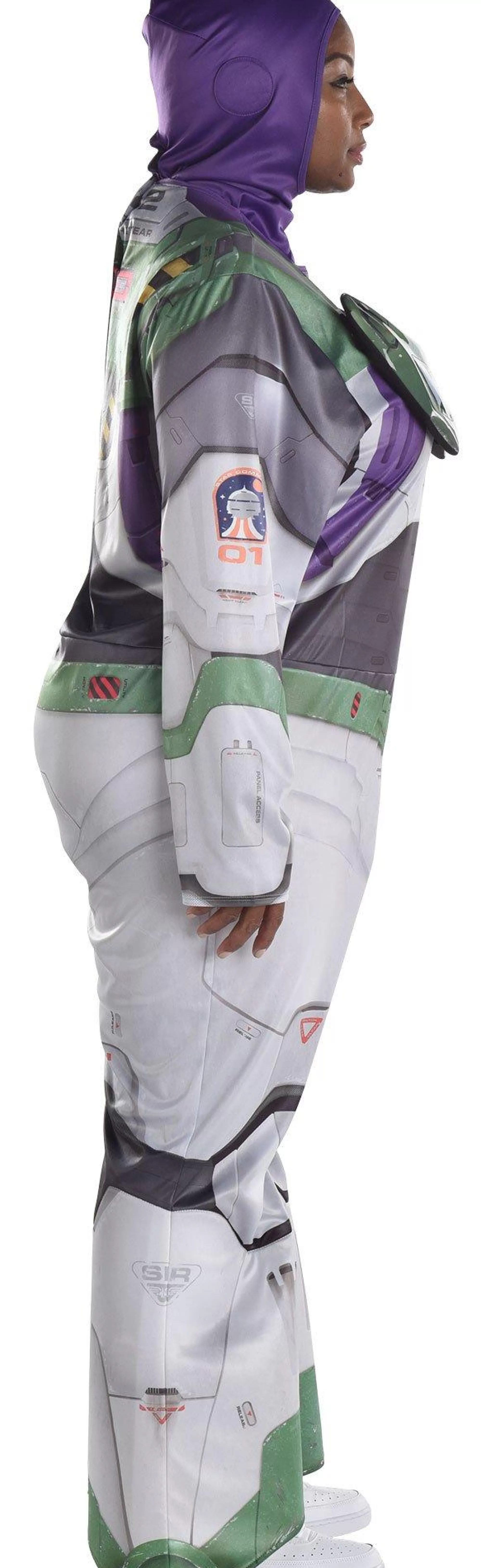 Women Party City Disney | Adult Light-Up Buzz Lightyear Space Ranger Alpha Plus Size Costume - Lightyear