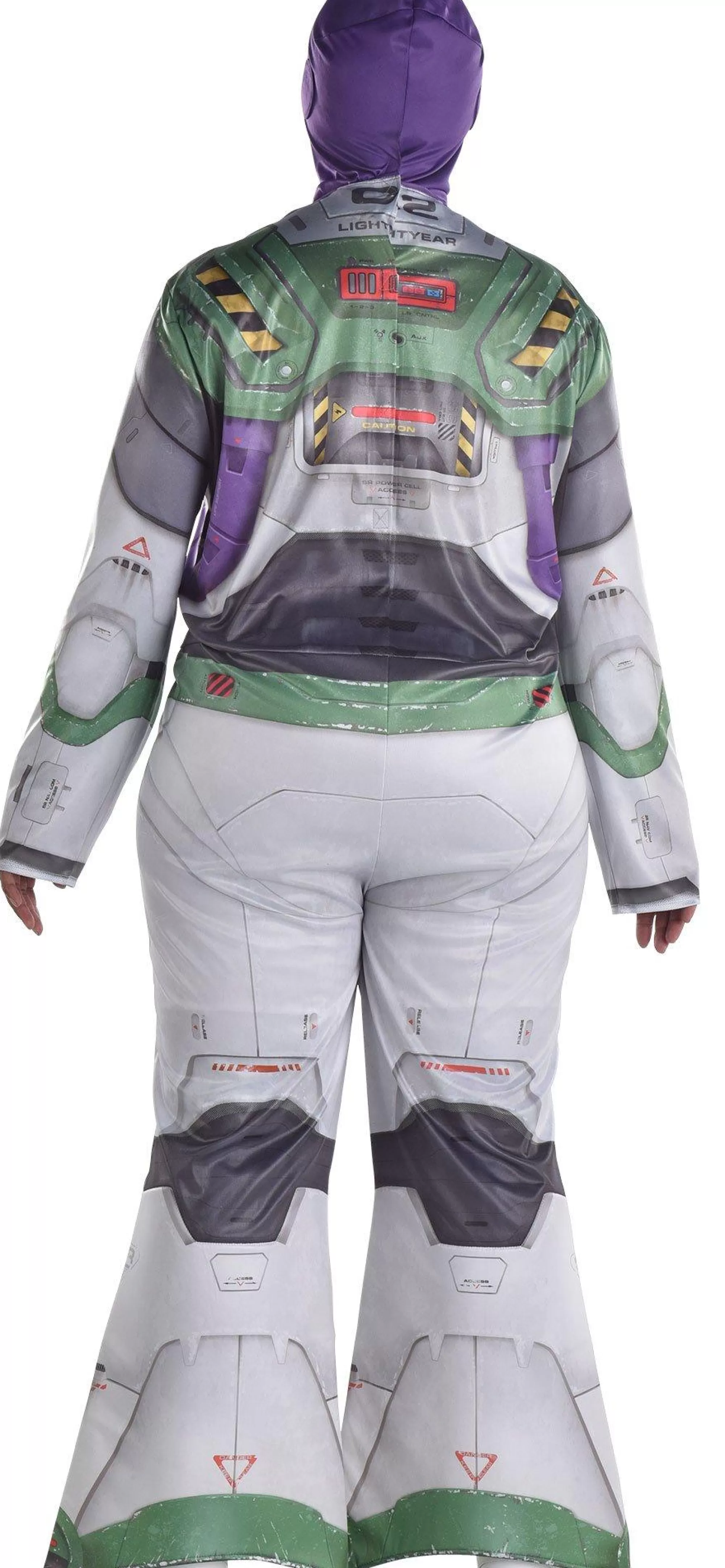 Women Party City Disney | Adult Light-Up Buzz Lightyear Space Ranger Alpha Plus Size Costume - Lightyear