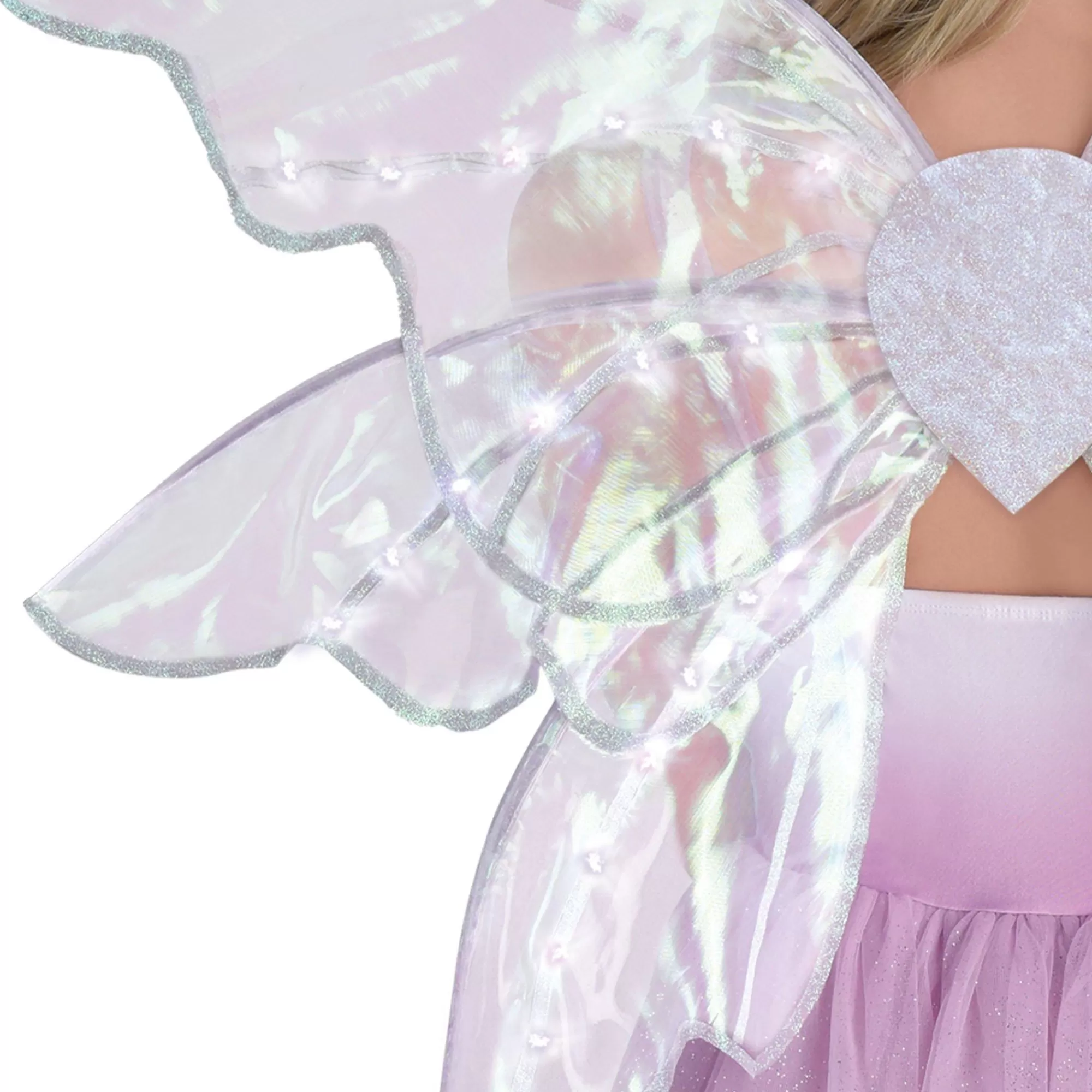 Party City Wings | Adult Light-Up Iridescent Fairy Wings