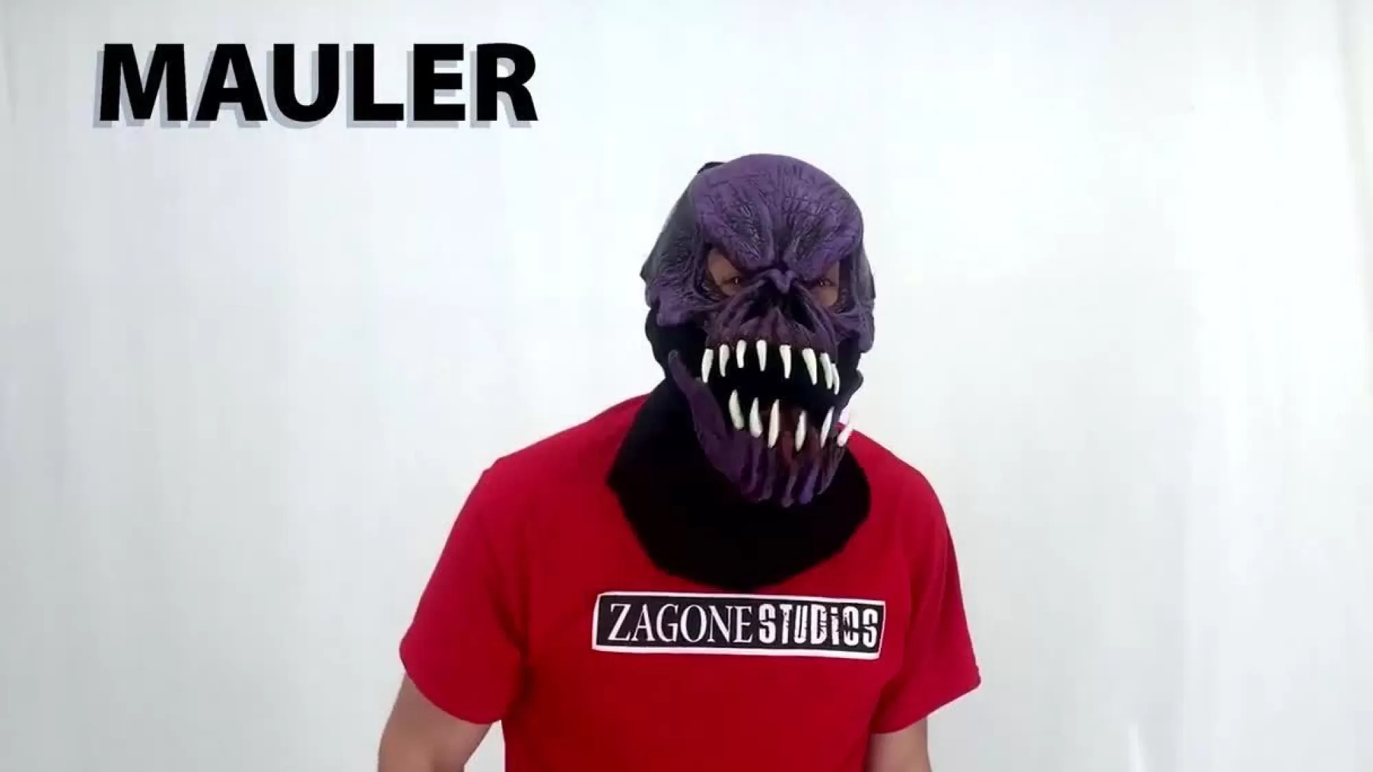 Party City Scary-Adult Mauler Latex Mask - Zagone Studios