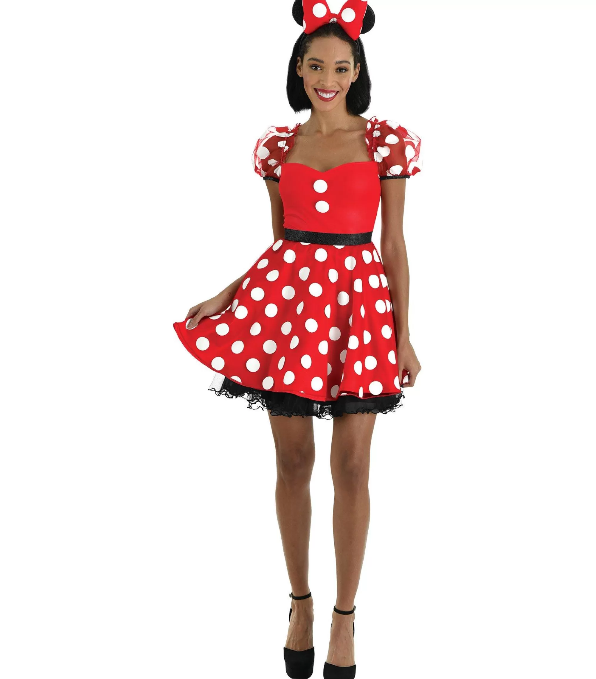 Women Party City Disney | Adult Minnie Mouse Costume - Disney