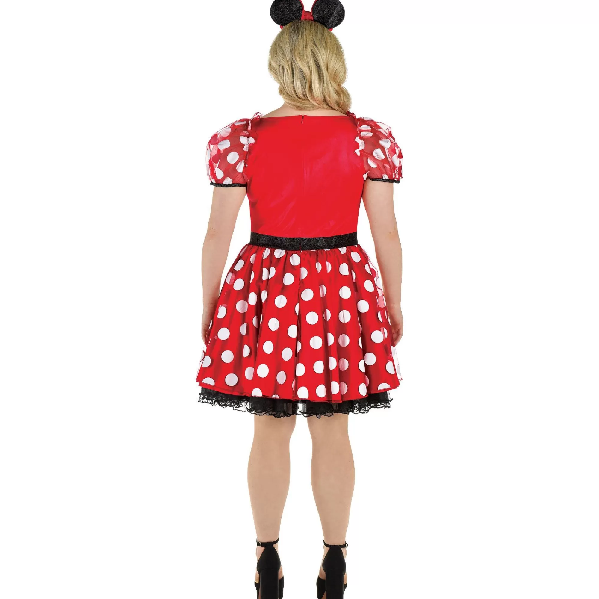 Party City Plus Size Costumes-Adult Minnie Mouse Plus Size Costume - Disney