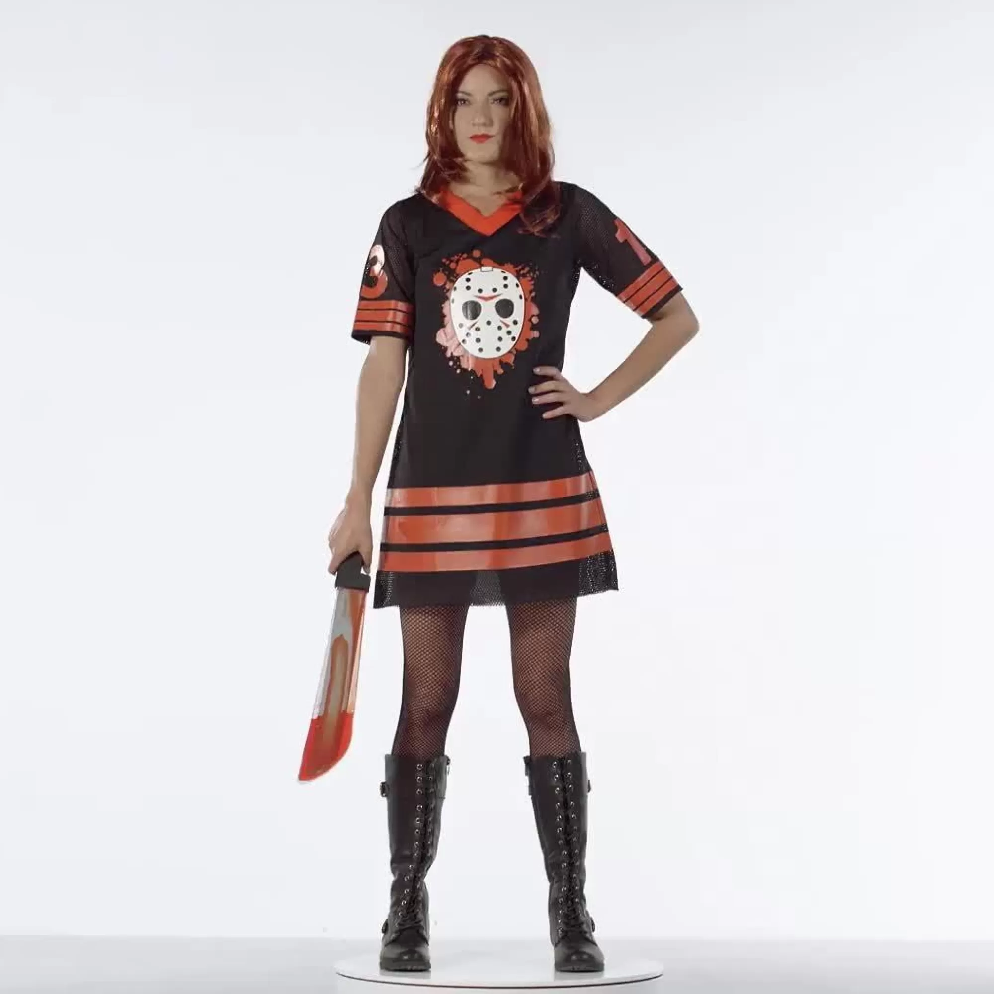 Party City Scary-Adult Miss Voorhees Costume - Friday The 13Th