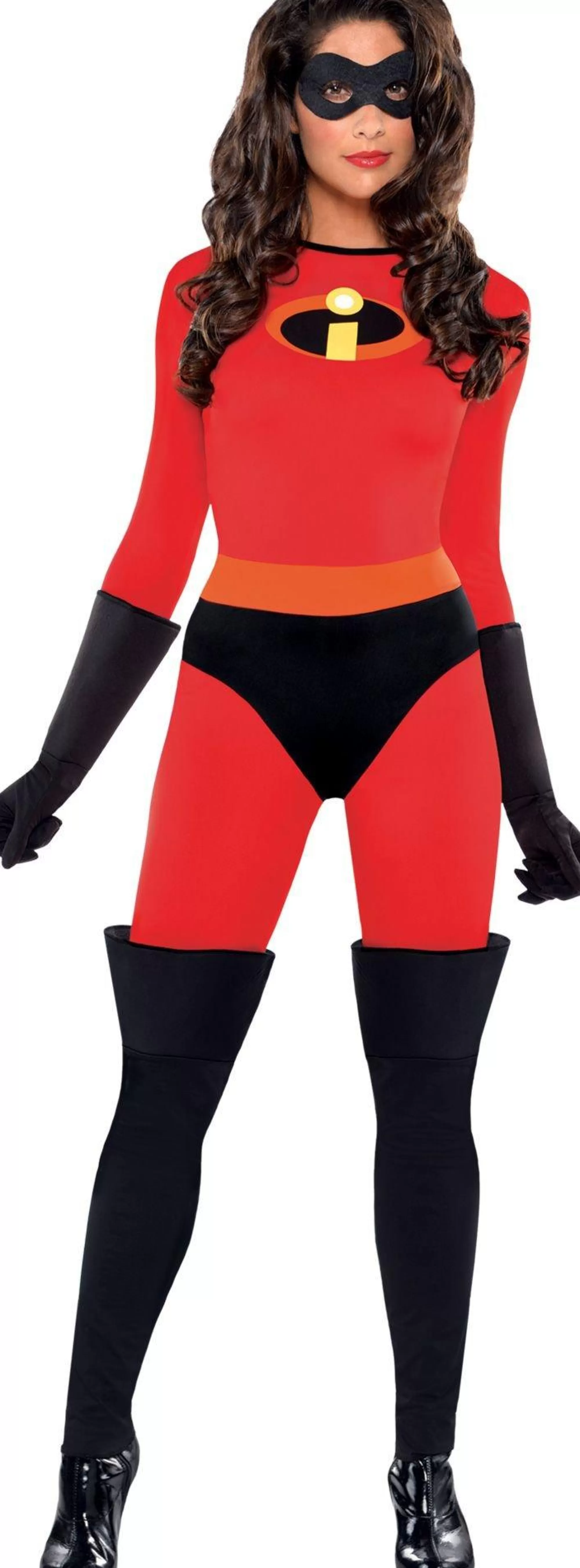 Party City Superhero-Adult Mrs. Incredible Deluxe Costume - The Incredibles