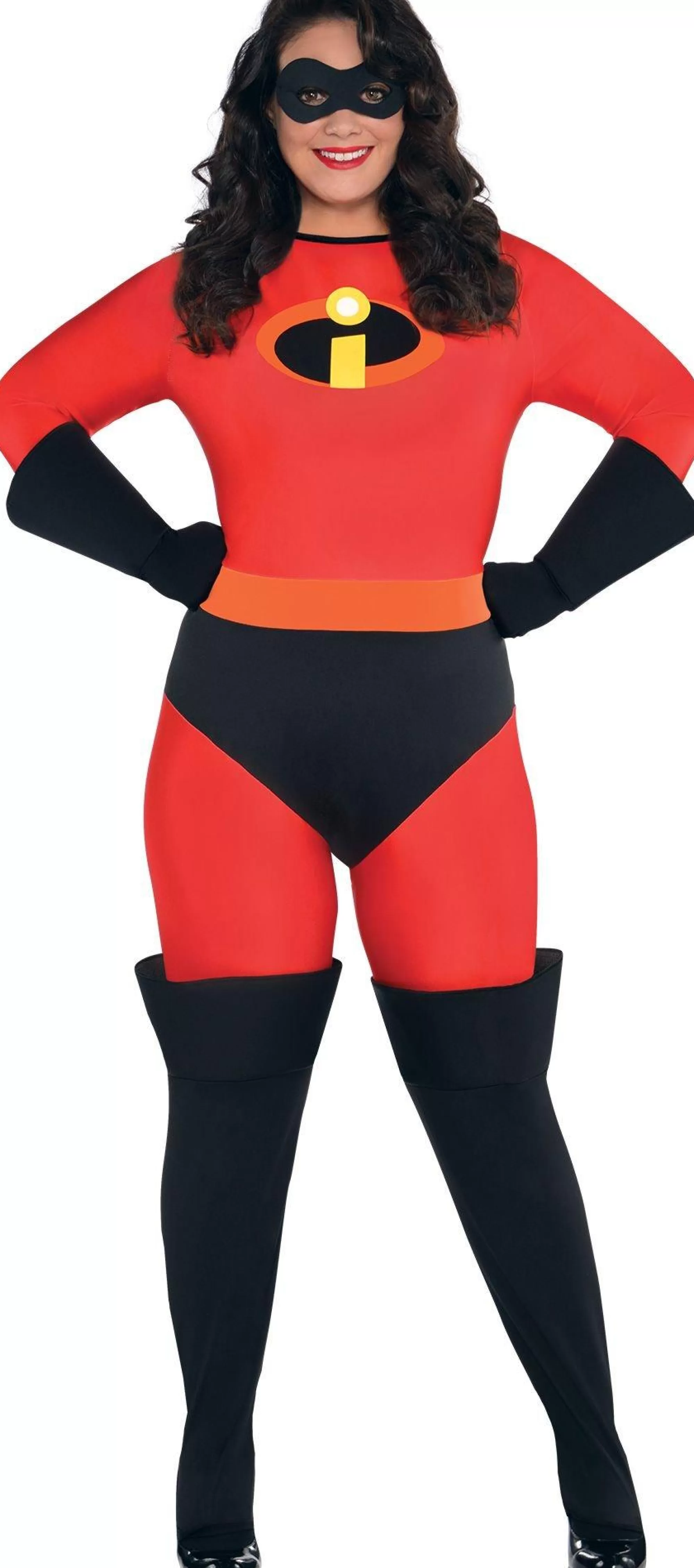 Party City Superhero-Adult Mrs. Incredible Plus Size Deluxe Costume - The Incredibles