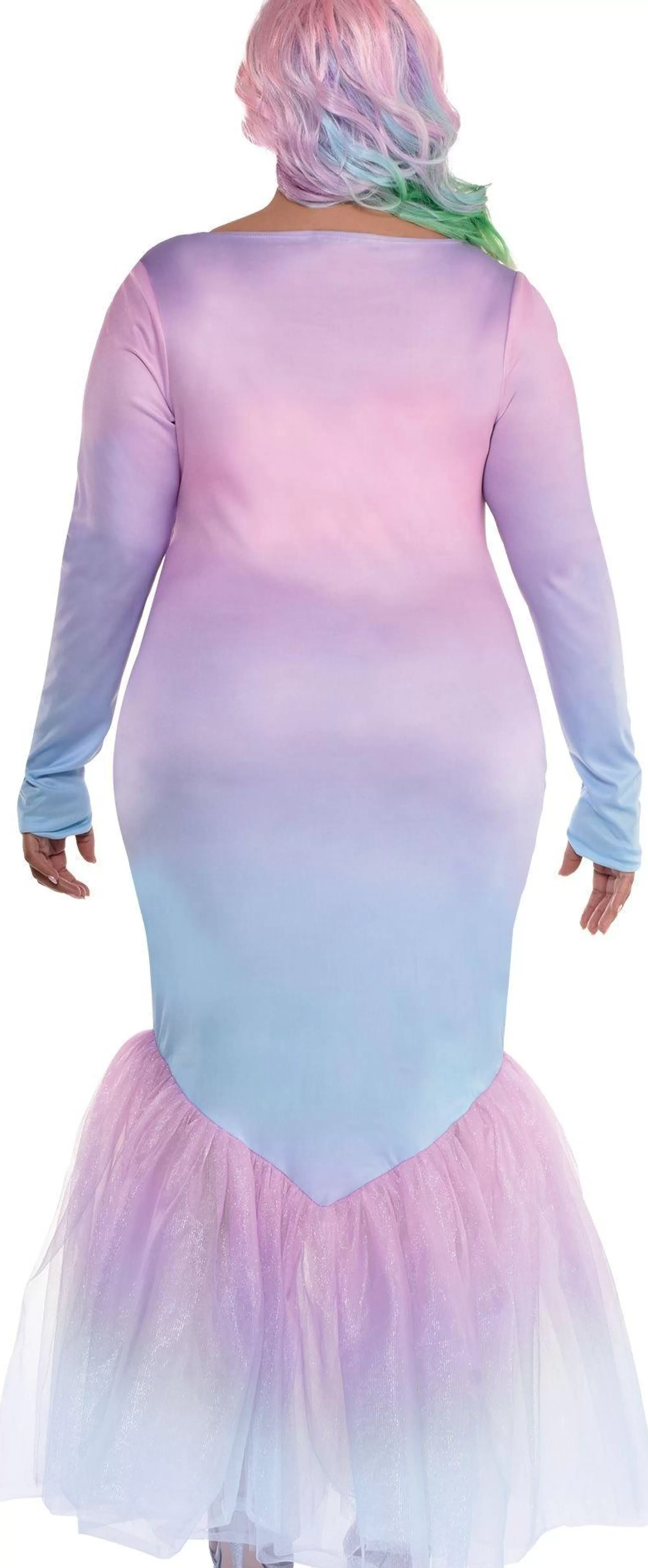 Party City Plus Size Costumes-Adult Mystical Mermaid Costume - Plus Size