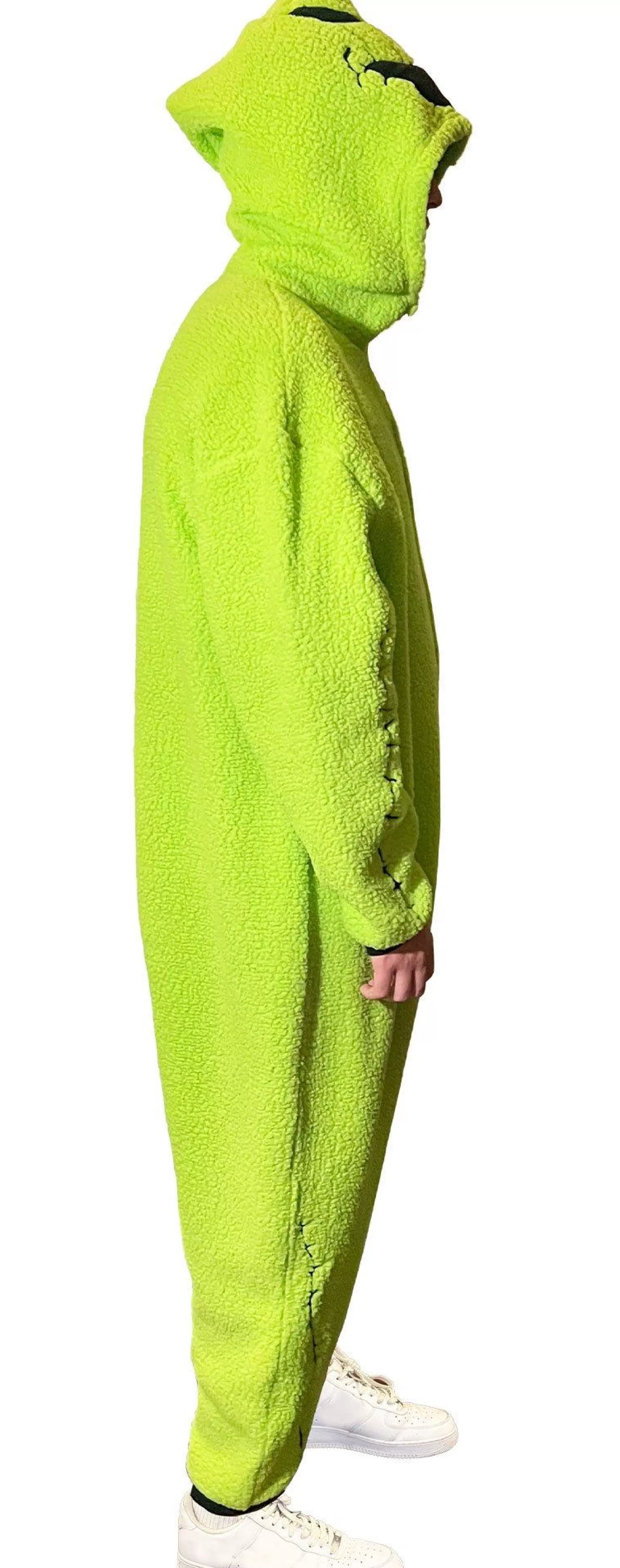 Women Party City Disney | Adult Oogie Boogie One Piece Zipster Costume - The Nightmare Before Christmas