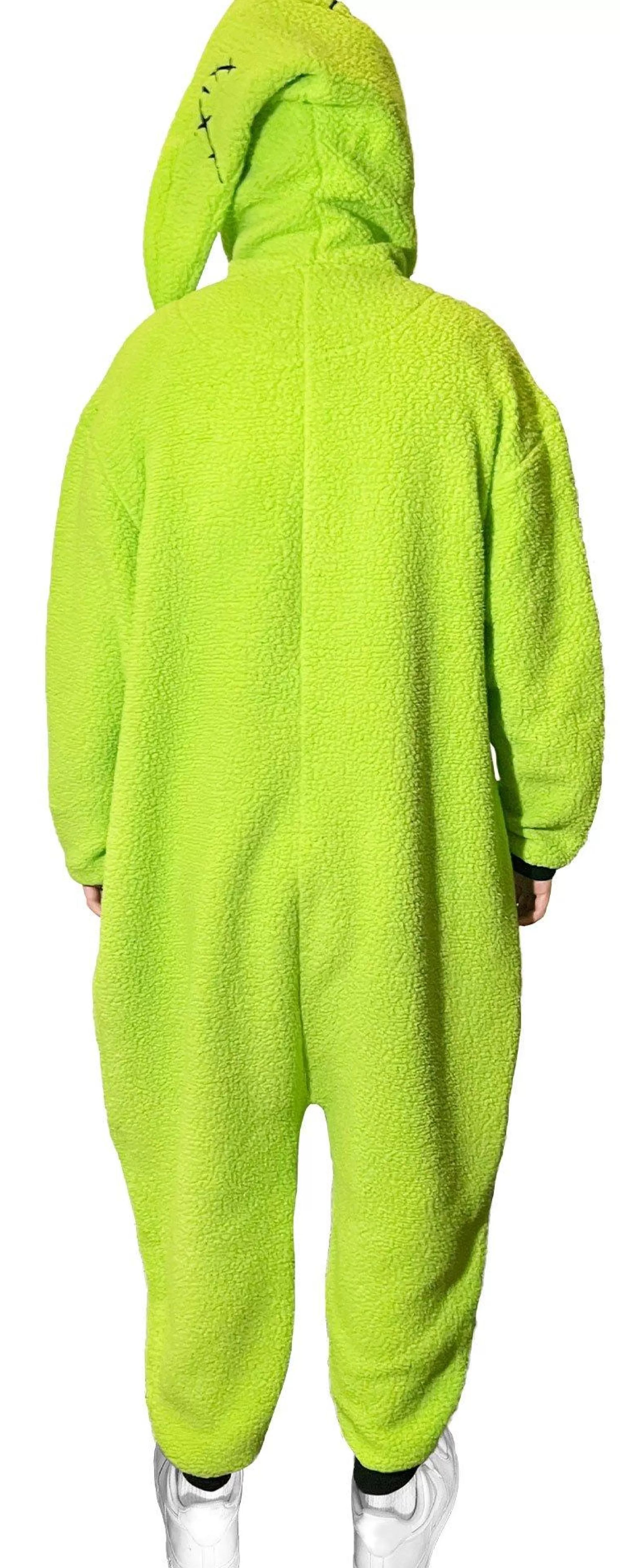 Women Party City Disney | Adult Oogie Boogie One Piece Zipster Costume - The Nightmare Before Christmas