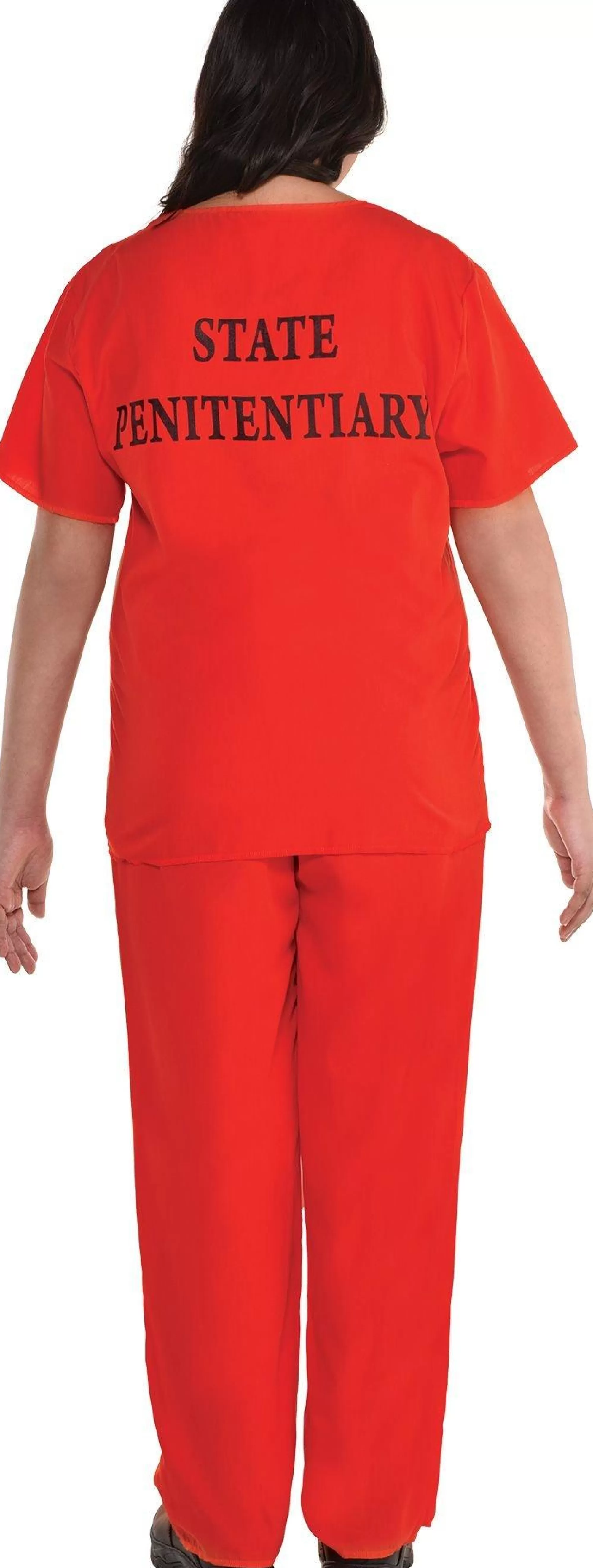 Party City Couples' Costumes-Adult Orange Prisoner Costume