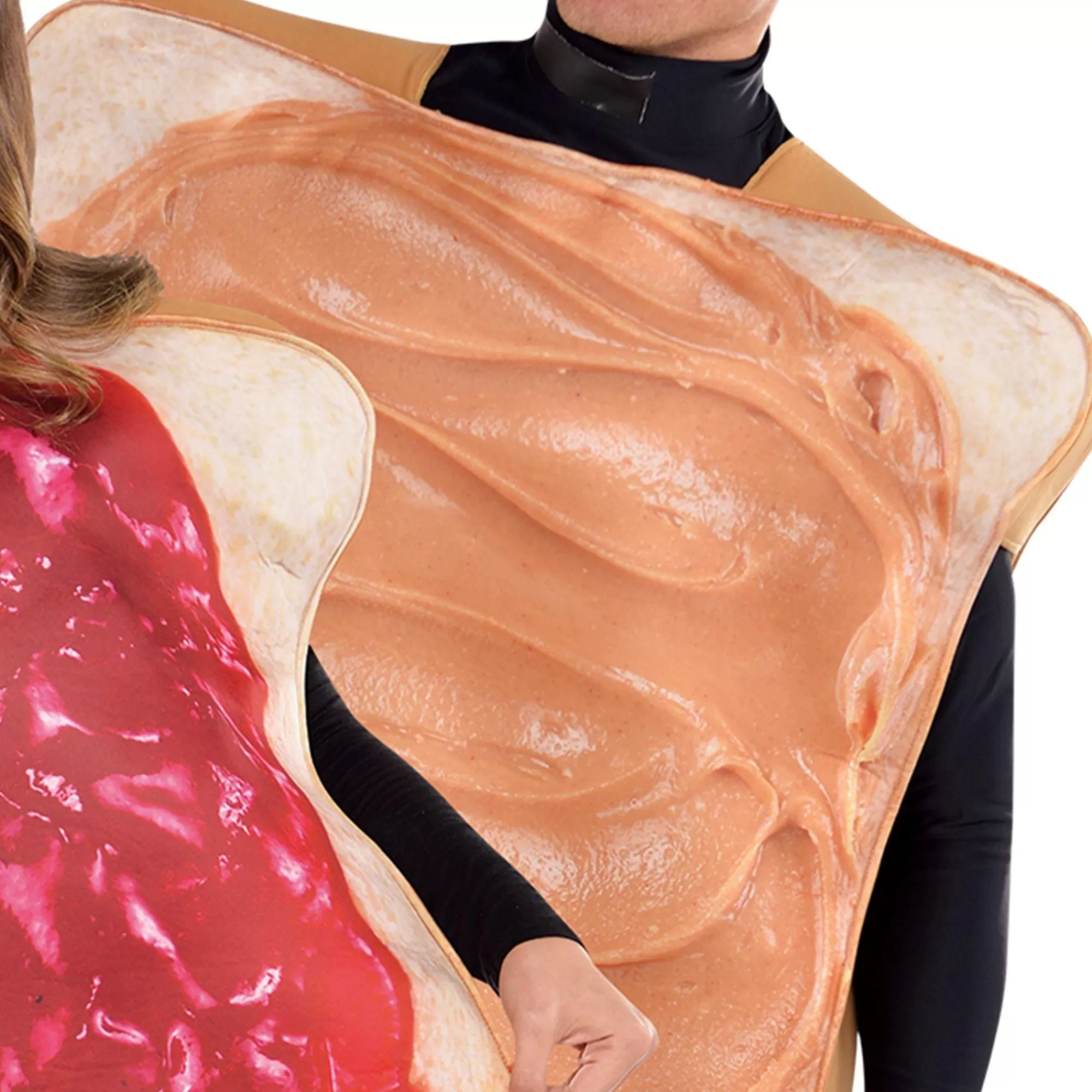 Party City Funny-Adult Peanut Butter & Jelly Costume Classic