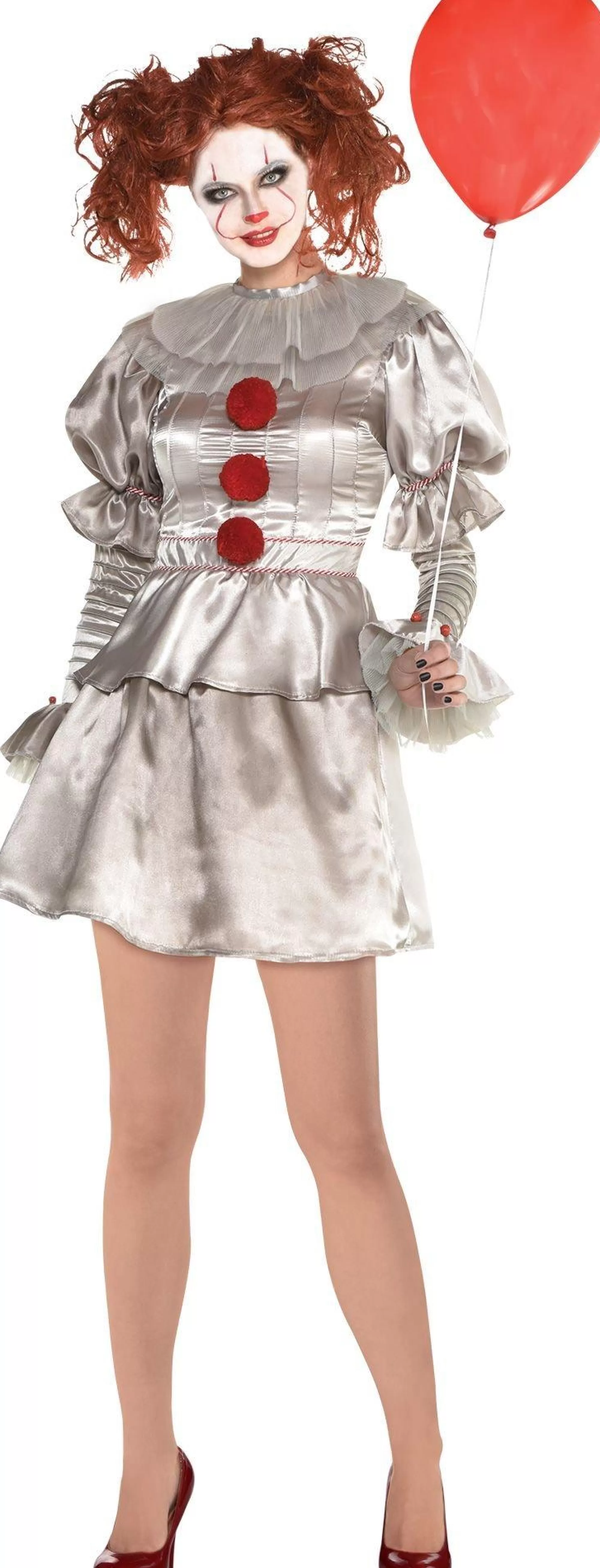 Party City Scary-Adult Pennywise Costume - It