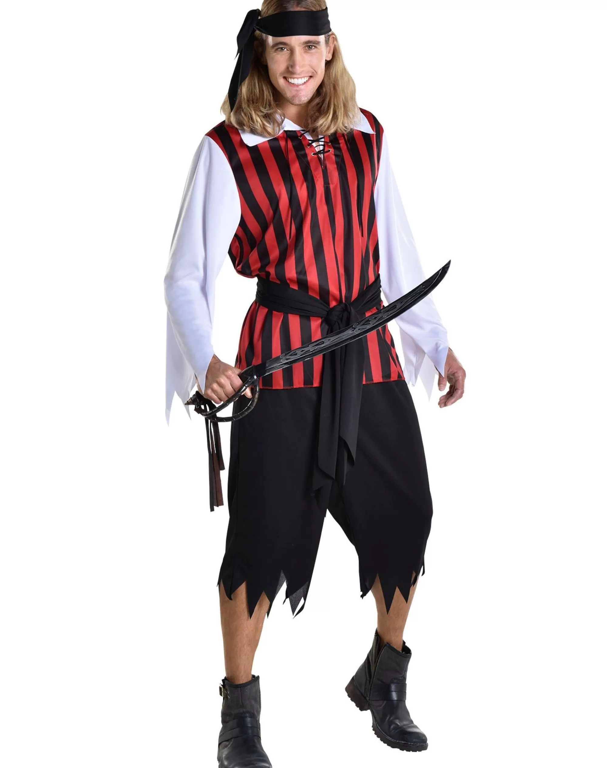 Party City Pirate-Adult Pirate Marauder Costume