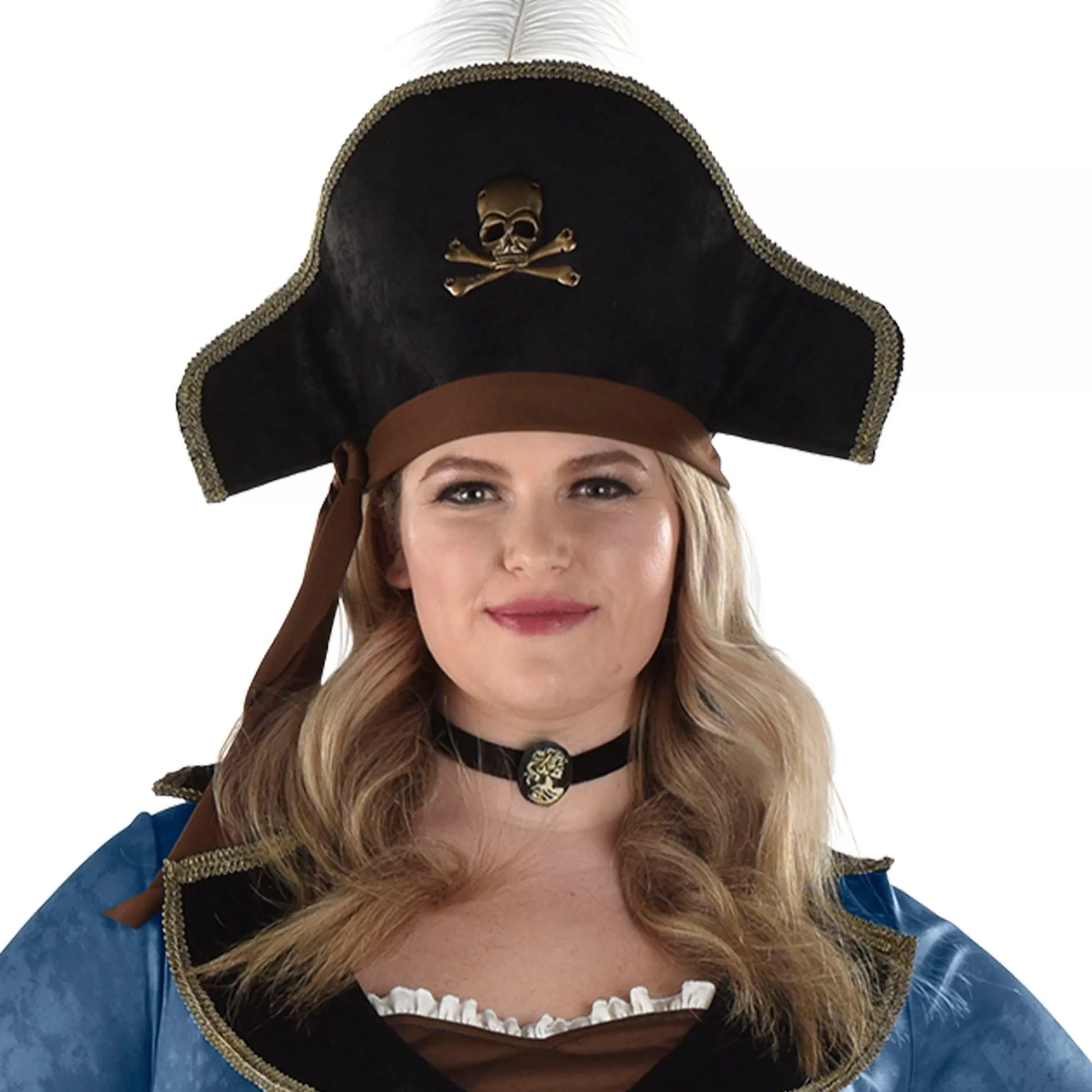 Party City Plus Size Costumes-Adult Posh Pirate Plus Size Costume