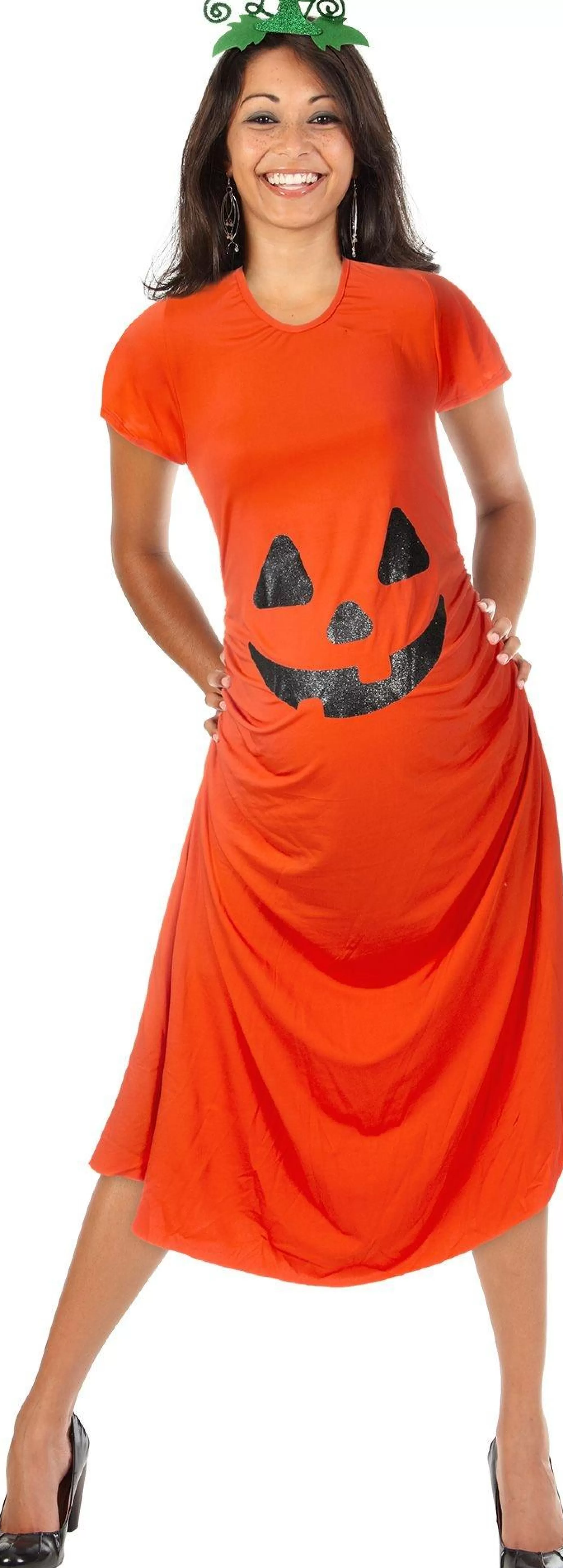 Women Party City Funny | Adult Pumpkin Maternity Costume