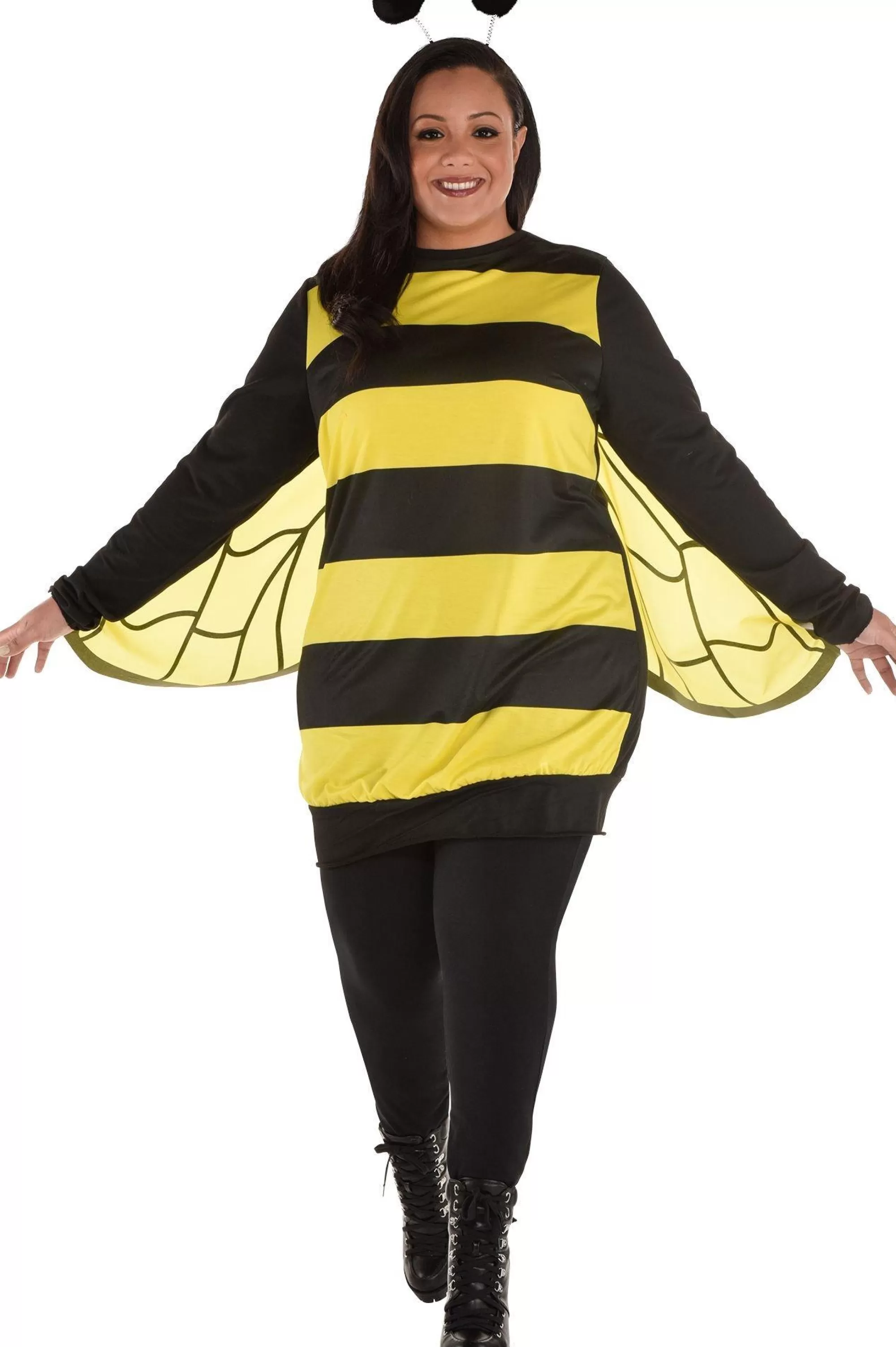 Party City Plus Size Costumes-Adult Queen Bee Costume - Plus Size