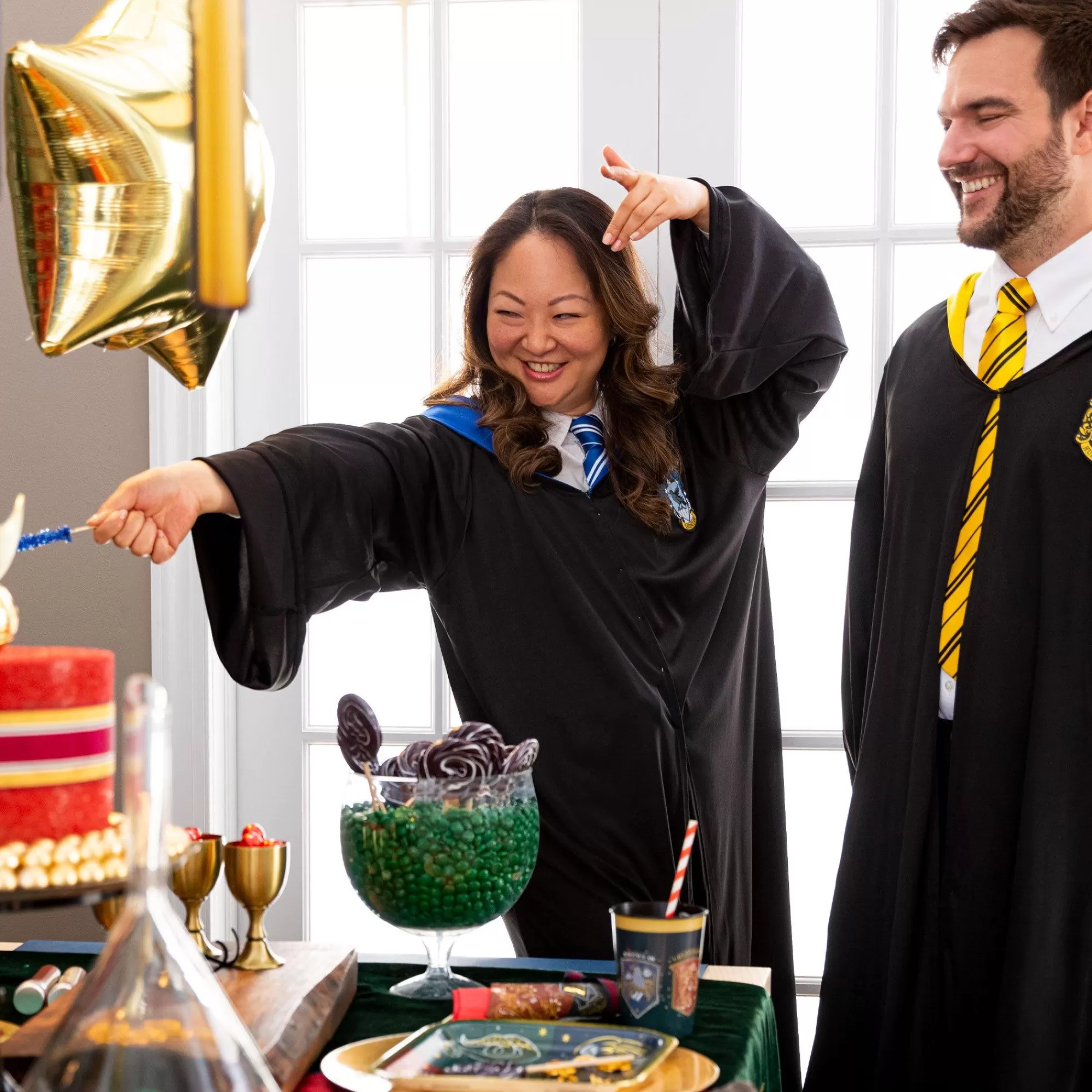 Party City Capes, Robes-Adult Ravenclaw Robe - Harry Potter