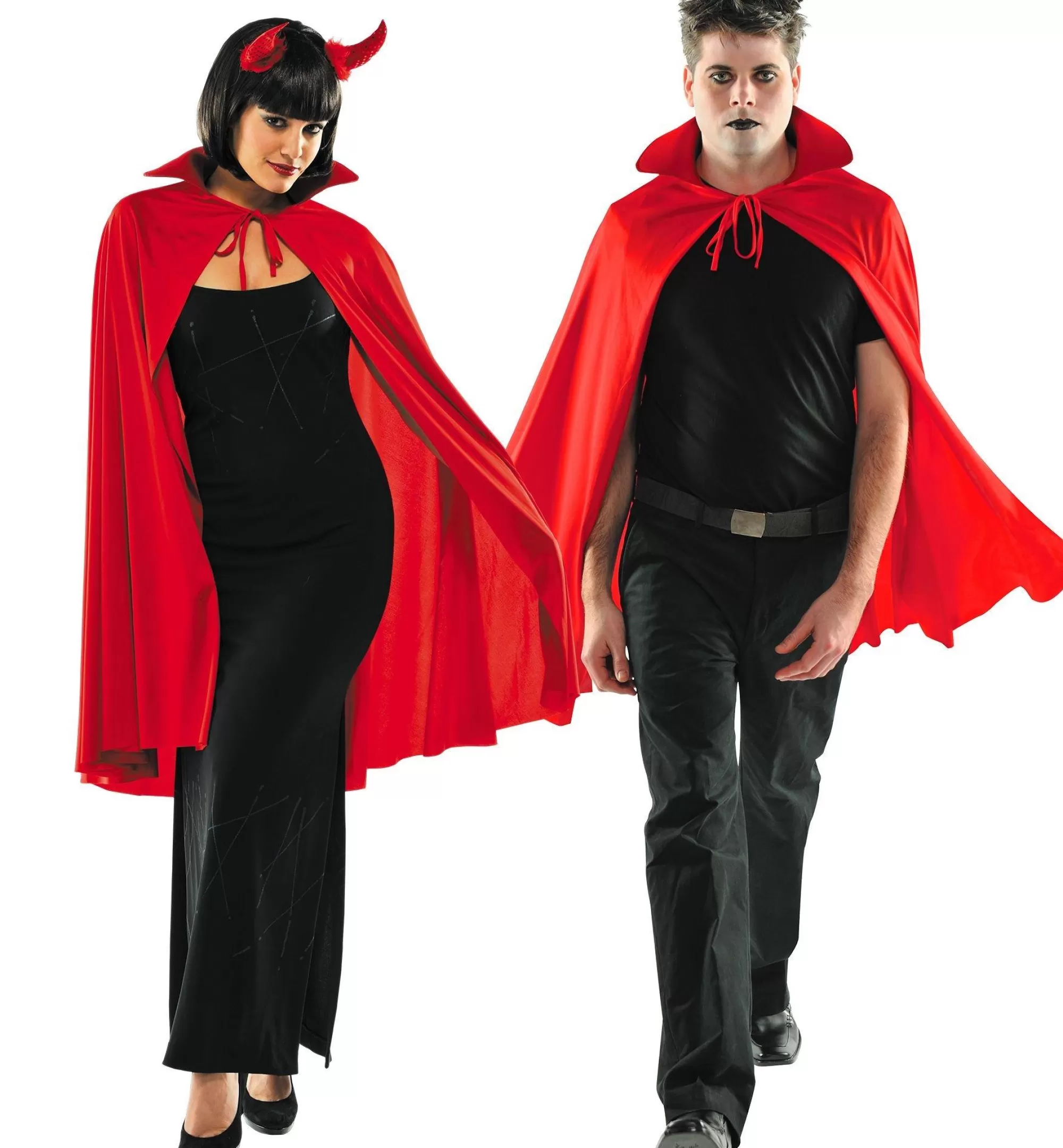 Party City Scary-Adult Red Cape Deluxe