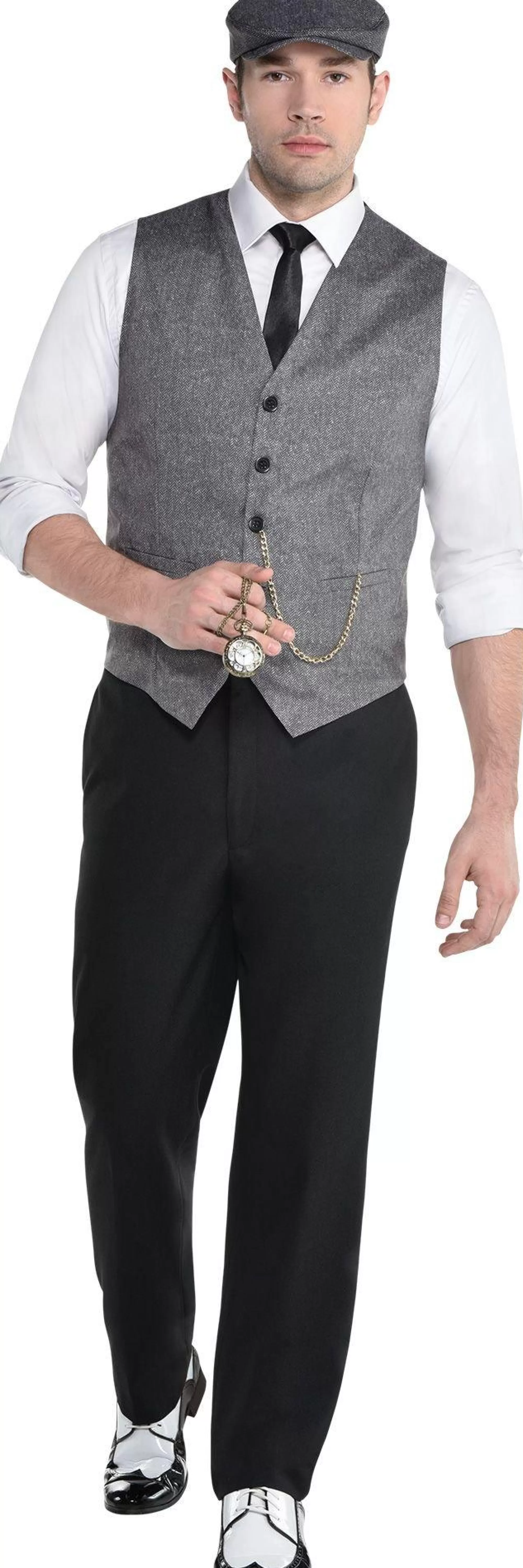 Party City Decades-Adult Roaring 20S Dapper Man Costume